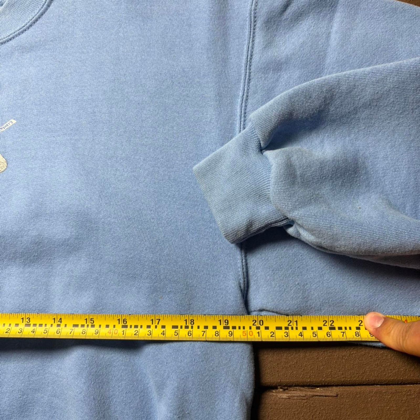 Jerzees Vintage light blue Hershey kisses crewneck Size M / US 6-8 / IT 42-44 - 4 Thumbnail