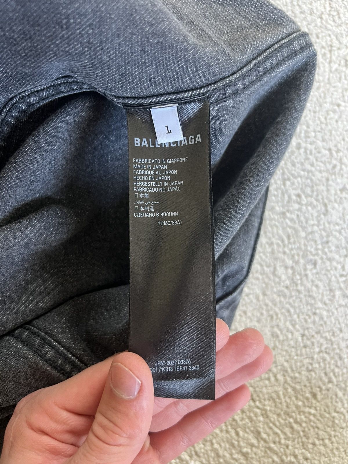 Balenciaga Balenciaga denim hoodie jacket Size US M / EU 48-50 / 2 - 5 Thumbnail