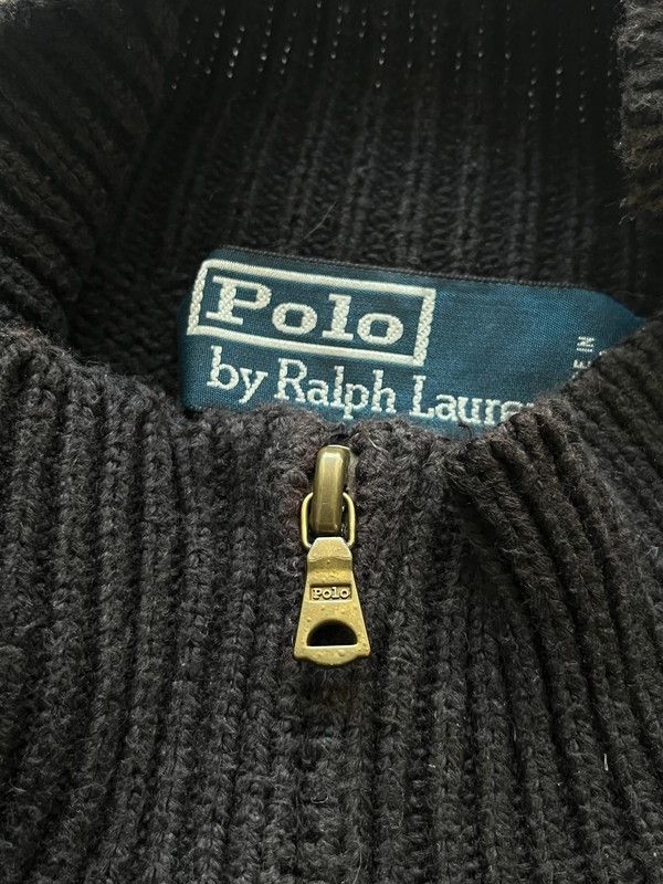 Polo Ralph Lauren Polo Ralph Lauren Sz L Small Pony 100% Cotton Zip Size US L / EU 52-54 / 3 - 2 Thumbnail