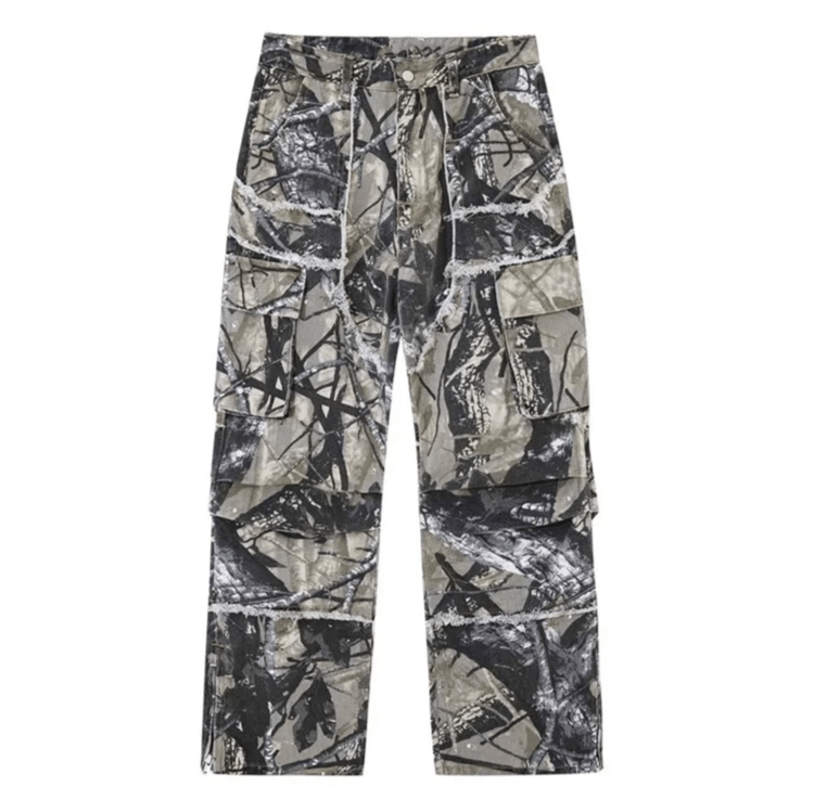 Japanese Brand Baggy Stacked Flared Jeans Size US 36 / EU 52 - 4 Thumbnail