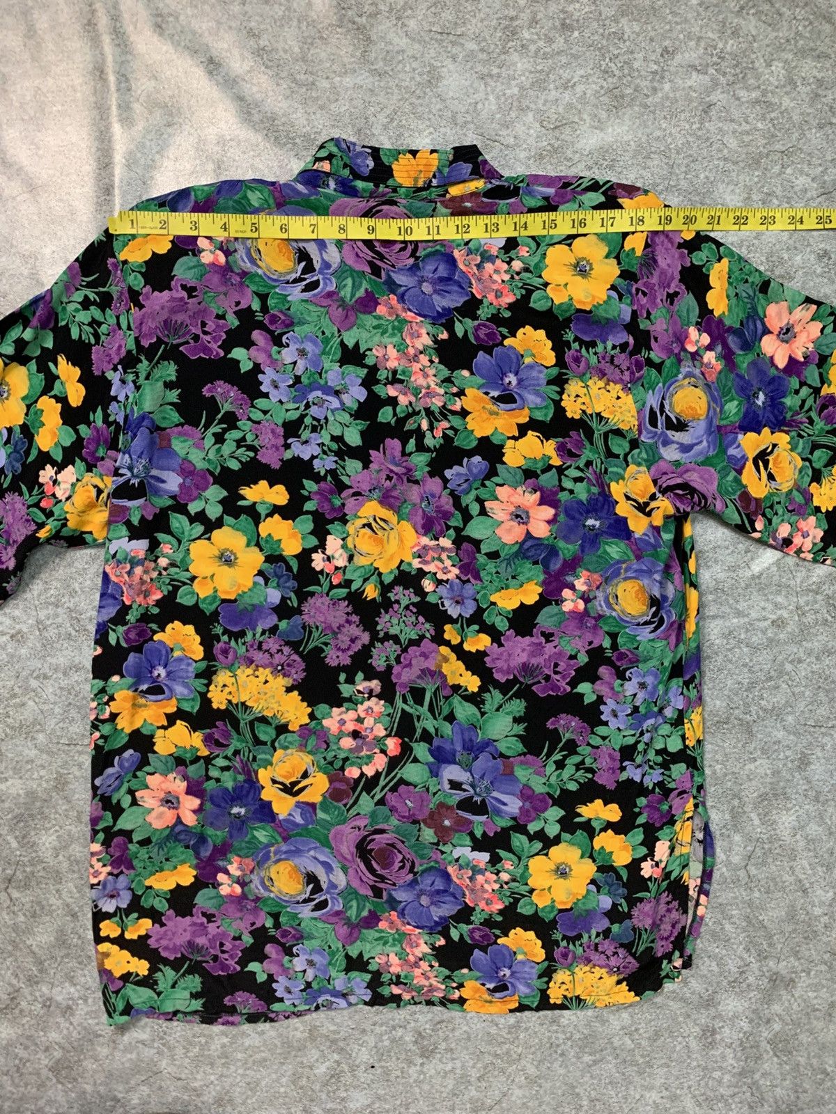 Sara Lanzi Rare Design Vintage Sara Jane Floral Button-Down Blouse Size L / US 10 / IT 46 - 8 Thumbnail