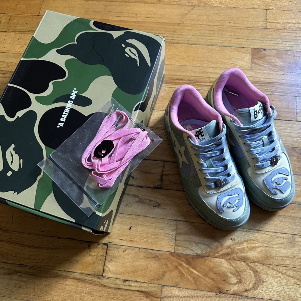 Bape Kidsuper x bapesta sneakers w box Size US 7 / EU 40 - 11 Thumbnail