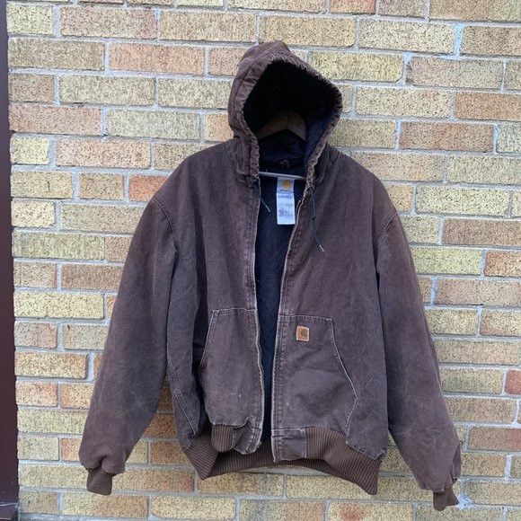 Carhartt × Vintage Vintage Carhartt Jacket XL Brown Size US L / EU 52-54 / 3 - 2 Thumbnail