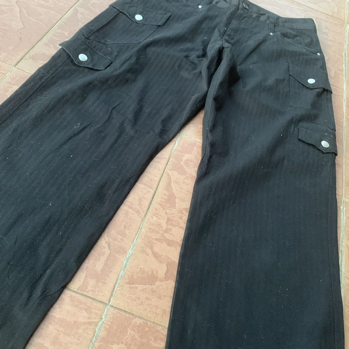 If Six Was Nine × Japanese Brand 💥STEALS!JAPANESE VINTAGE 32x30 UTILITY CARGO TROUSERS PANTS Size US 32 / EU 48 - 6 Thumbnail
