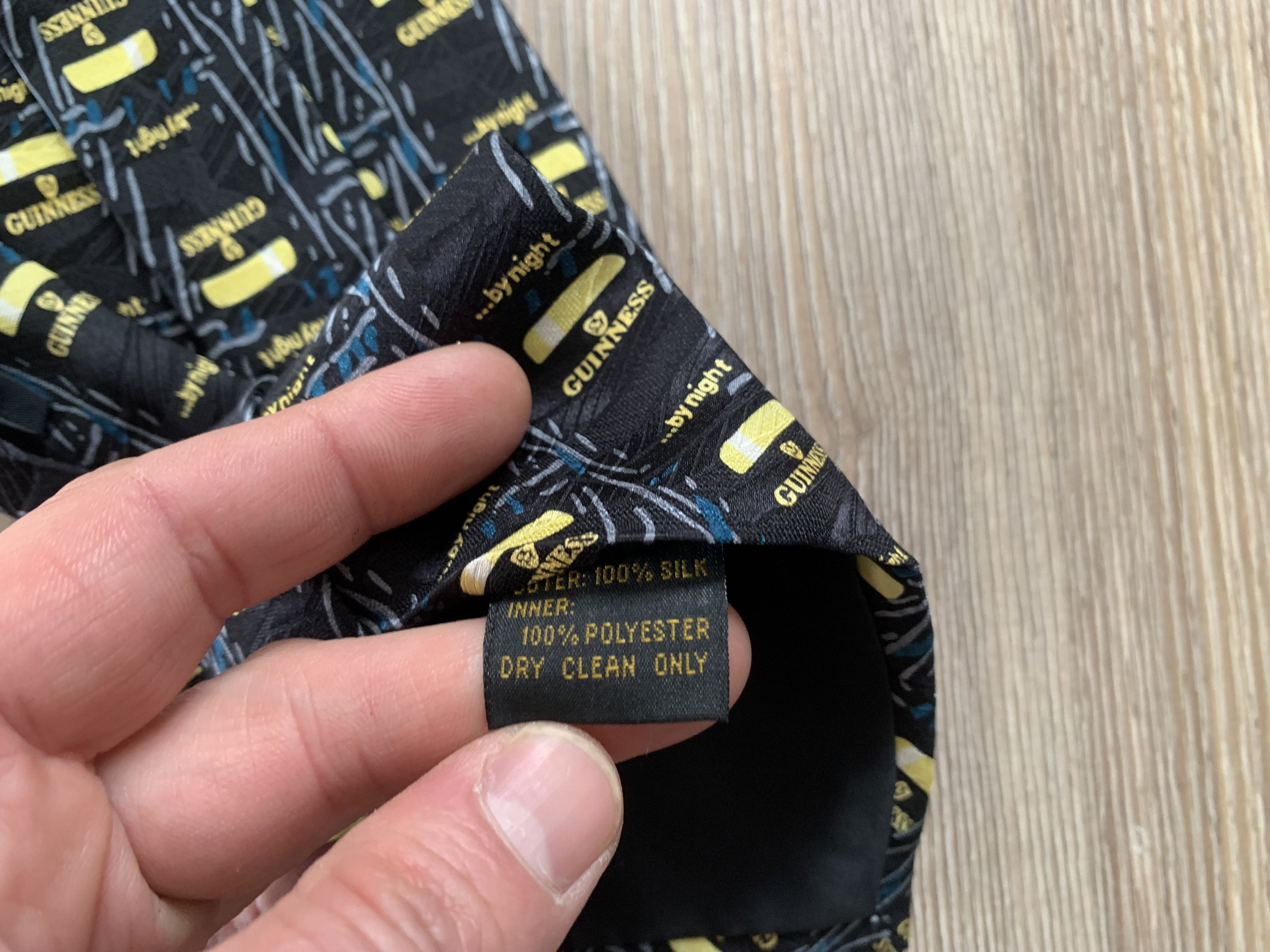 Other Guinnes Bear Printed Tie Size ONE SIZE - 7 Thumbnail