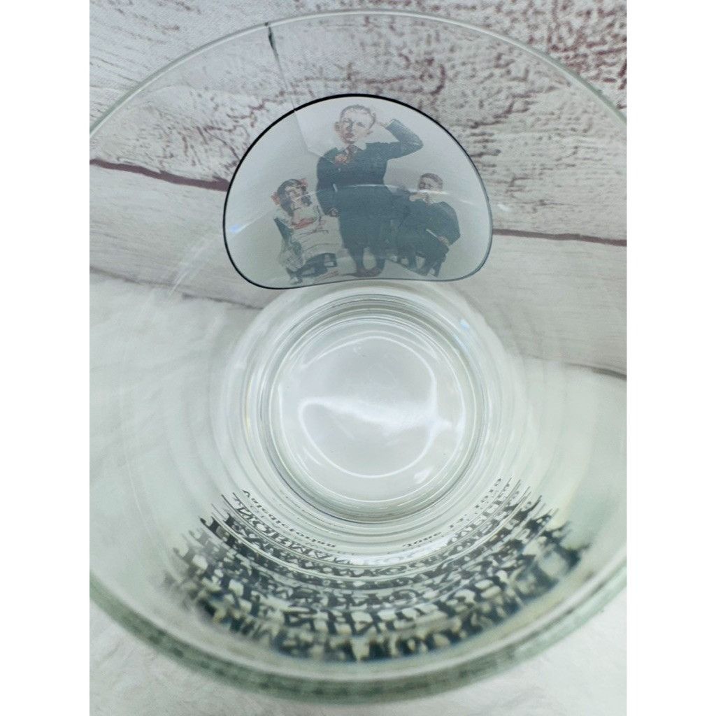 Other Norman Rockwell Saturday Evening Post Glass Tumbler Cup - 2 Size ONE SIZE - 15 Thumbnail