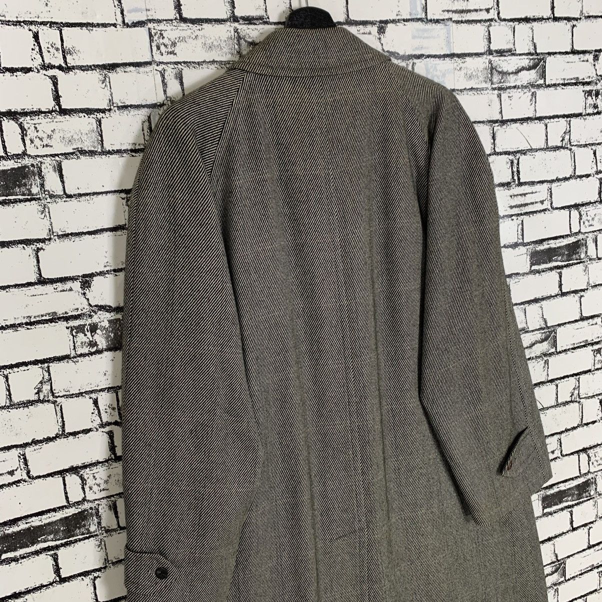 Burberry × Designer × Vintage Vintage Burberrys Wool Long Coat Size US M / EU 48-50 / 2 - 8 Thumbnail