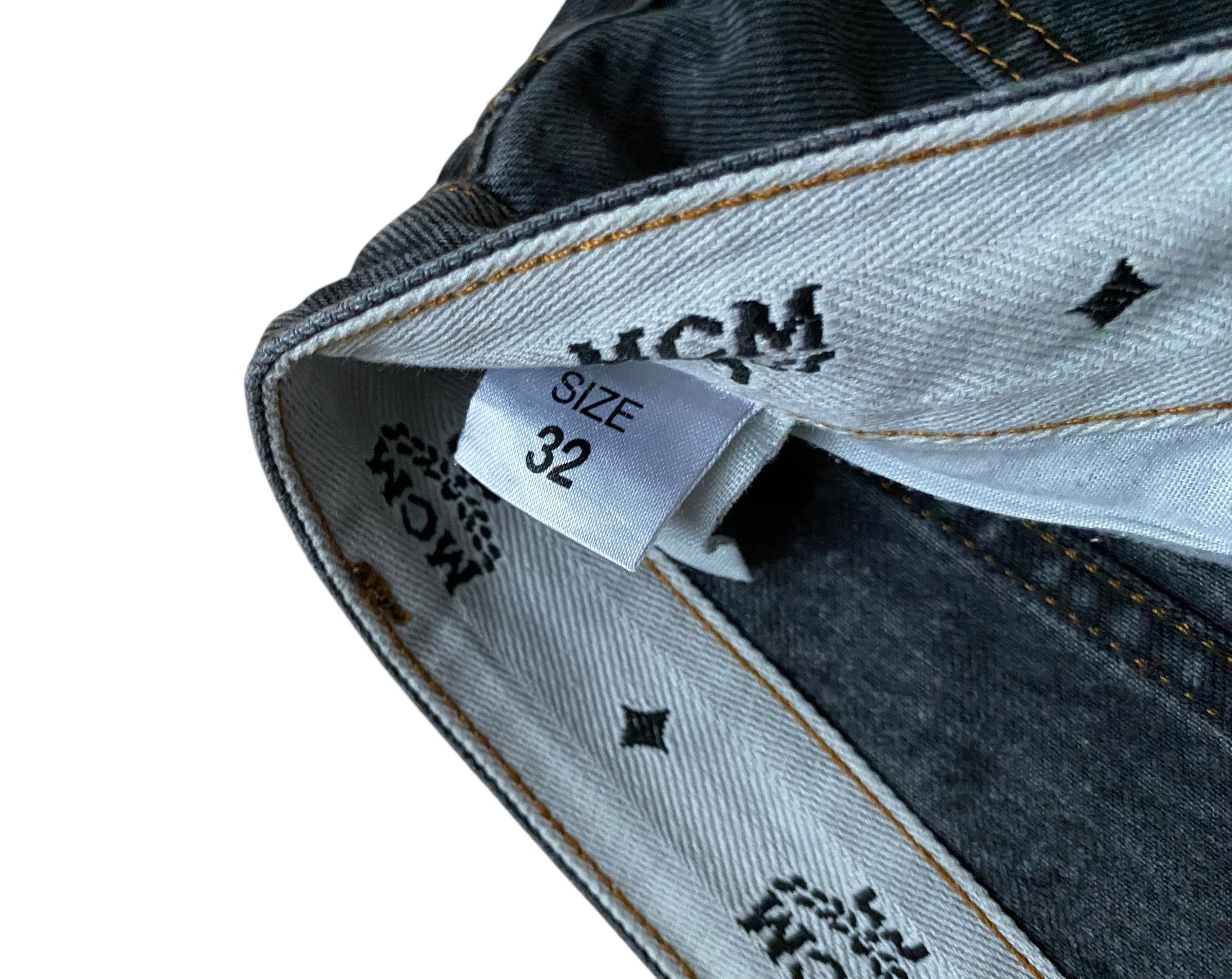 Designer × MCM × Vintage MCM vintage straight jeans Size US 32 / EU 48 - 5 Thumbnail