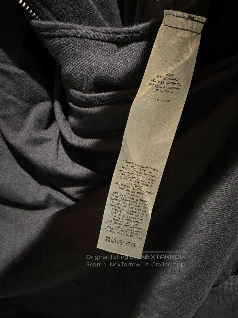 Rick Owens Drkshdw Rick Owens DRKSHDW Black Zip Vest. Size US S / EU 44-46 / 1 - 7 Thumbnail