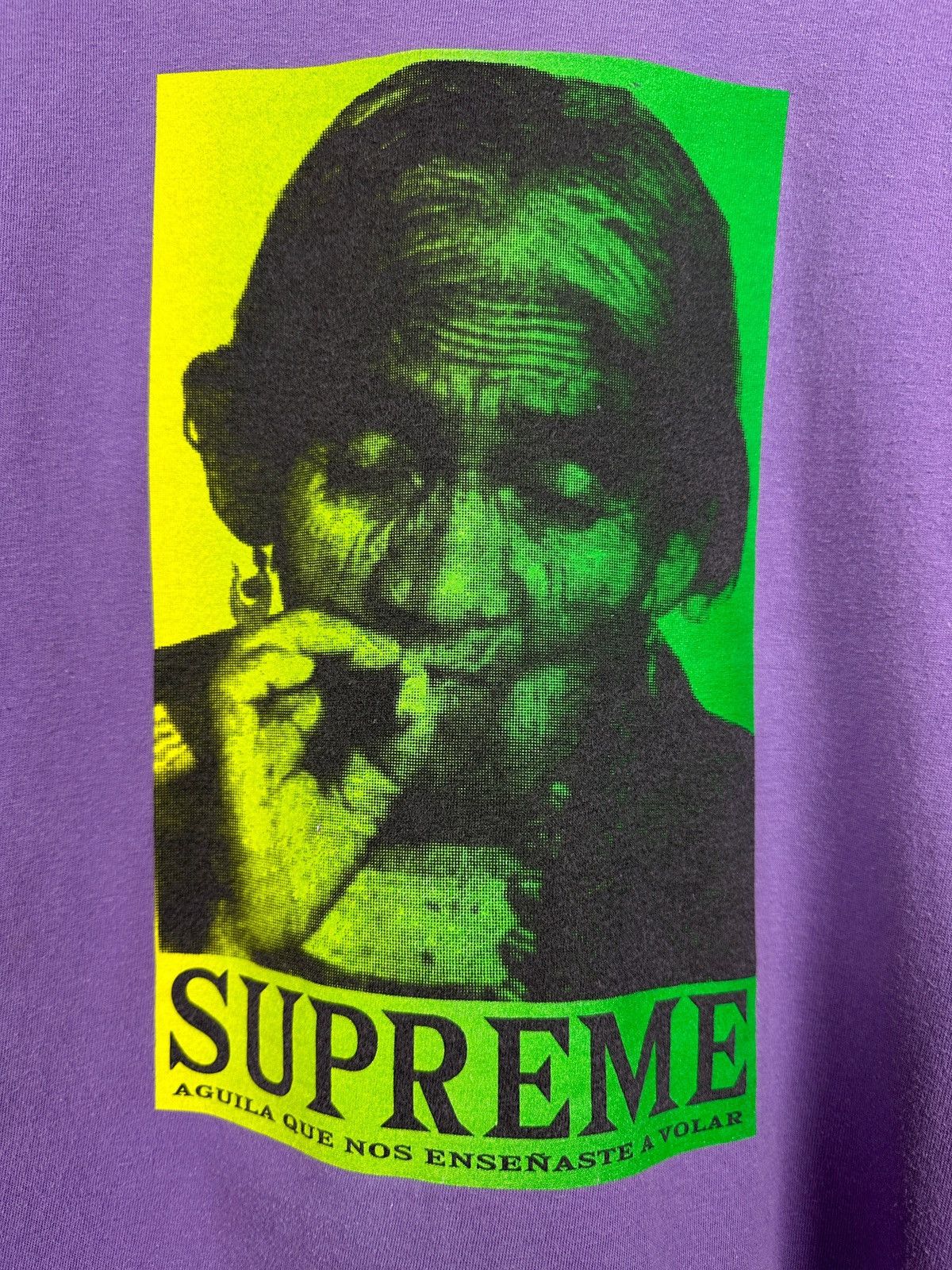 Supreme Supreme Aguila Purple T-Shirt Size US M / EU 48-50 / 2 - 6 Thumbnail