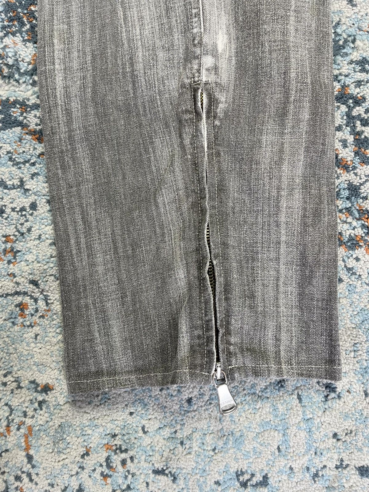 Designer × Ferre × Vintage Vintage 90s Ferre Jeans crazy cargo denim pants with zippers Size US 38 / EU 54 - 7 Thumbnail