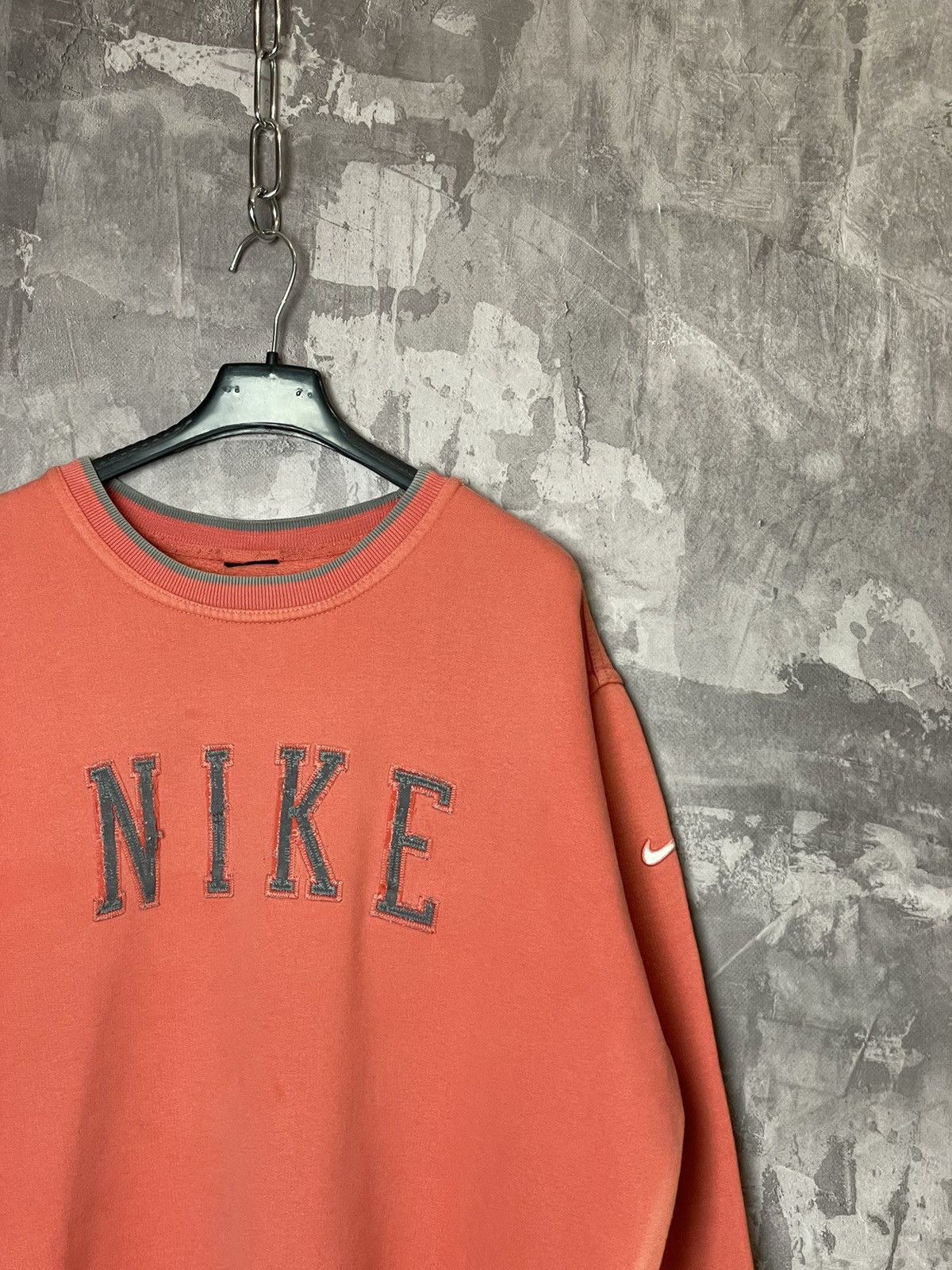 Nike × Vintage NIKE VINTAGE CENTER LOGO OVERSIZE BOXY SWEATSHIRT Size US M / EU 48-50 / 2 - 3 Thumbnail