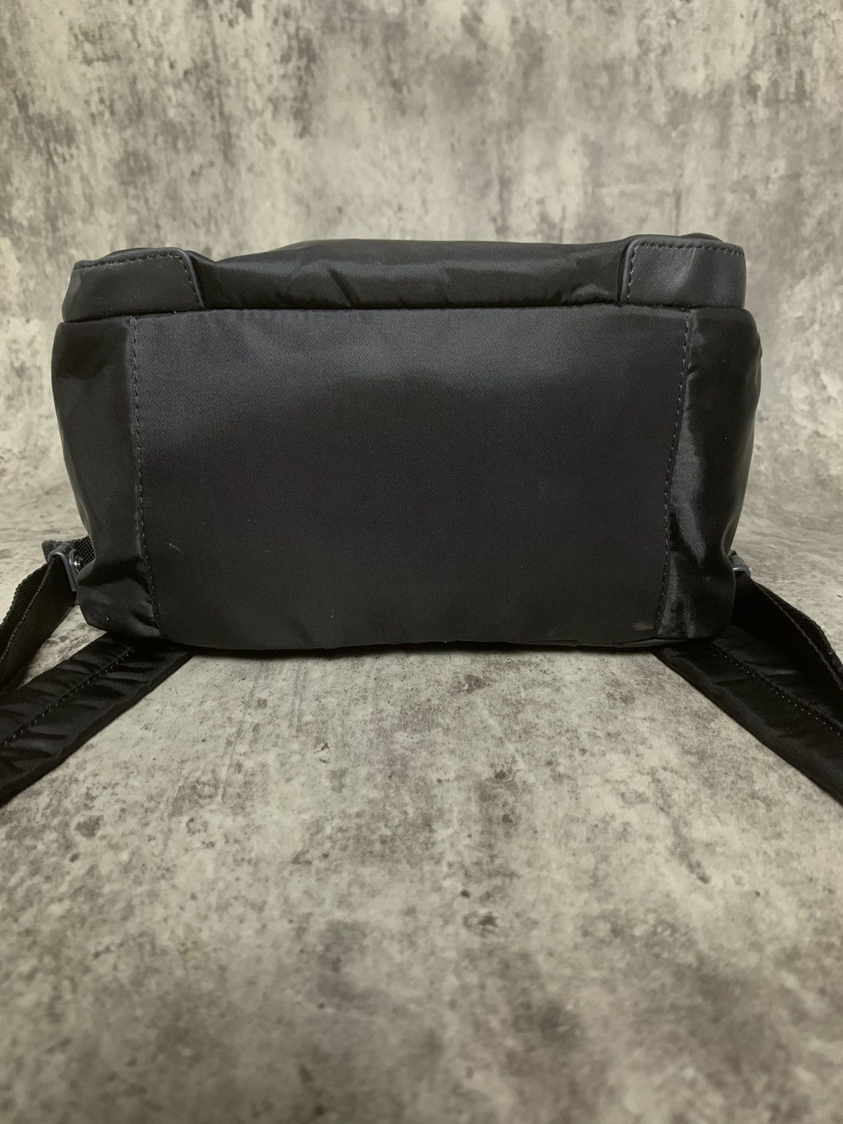 Yohji Yamamoto Yohji Yamamoto Y’saccs Nylon Mix Leather Small Backpack Size ONE SIZE - 8 Thumbnail