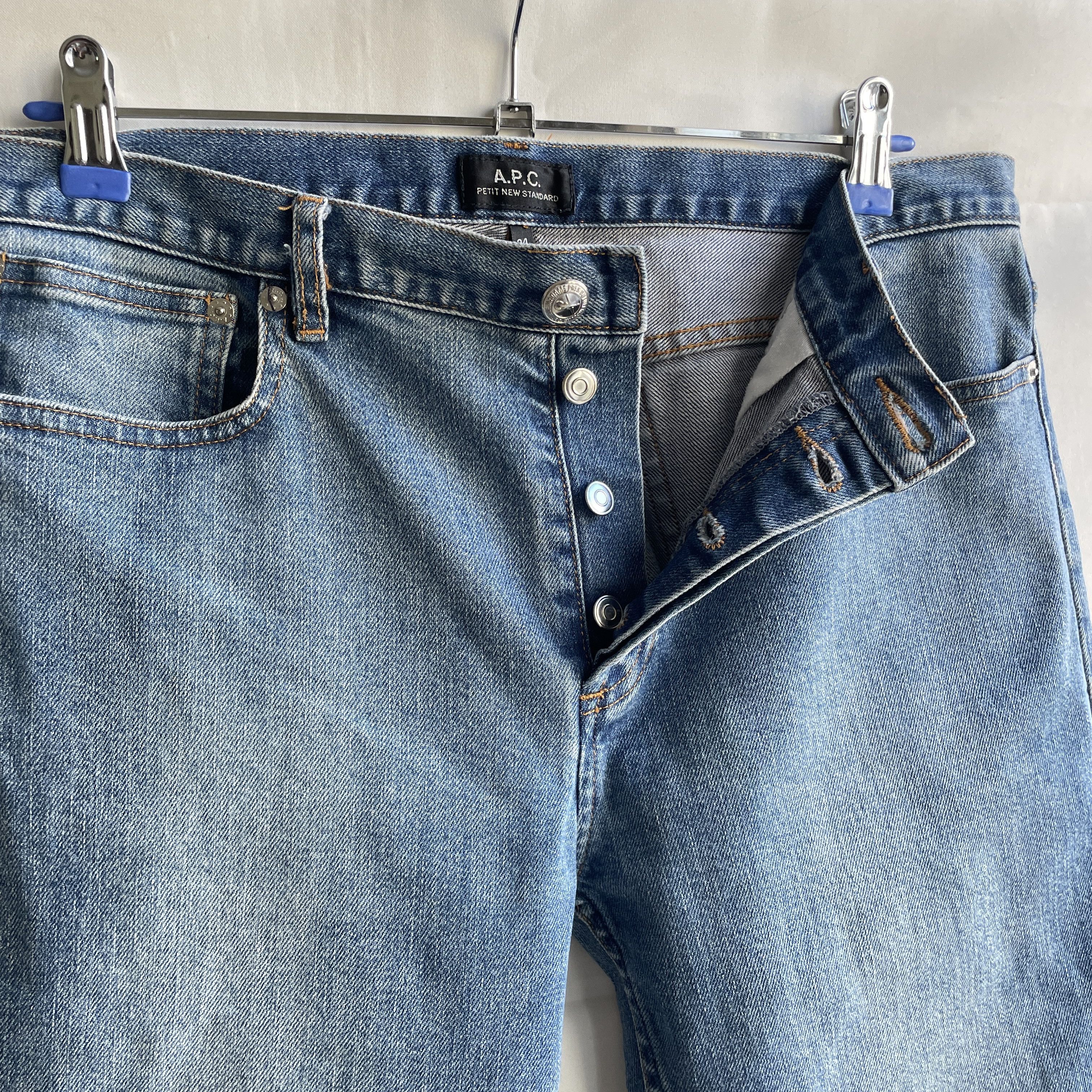 A.P.C. A.P.C. Petite New Standart Womens Cropped Denim Size 34 Size 34" / US 12 / IT 48 - 5 Thumbnail