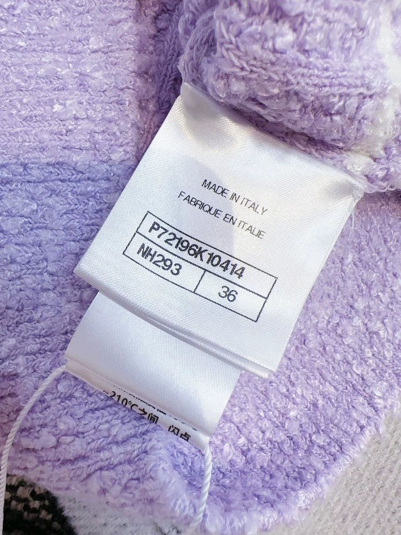 Chanel Chanel Preview Series Purple Knitted Vest Size XS / US 0-2 / IT 36-38 - 5 Thumbnail