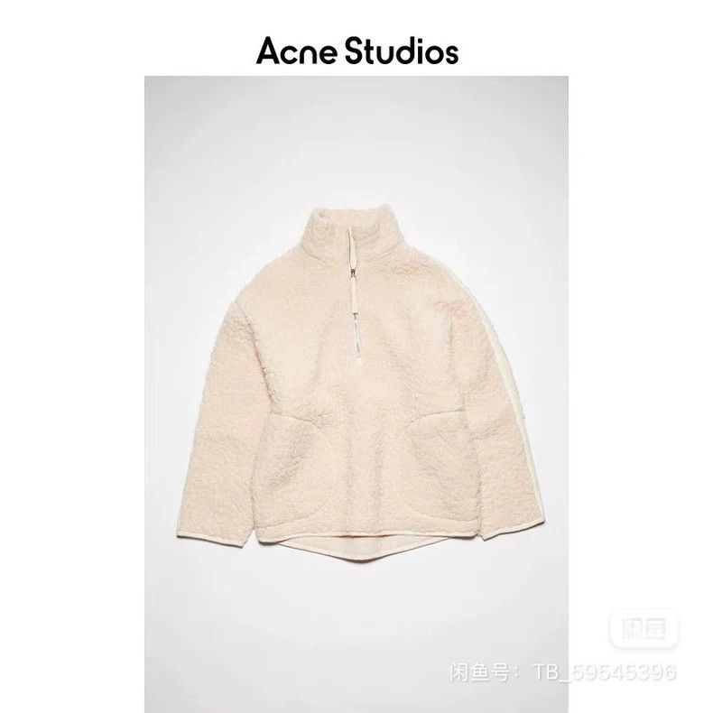 Acne Studios acne studios A white lambskin coat 2506-Nextarrow Size XS / US 0-2 / IT 36-38 - 2 Thumbnail