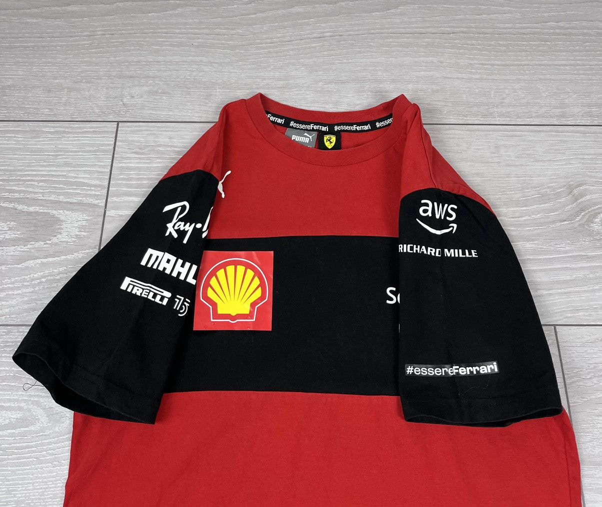 Ferrari Puma Ferrari Formula 1 Team Red T Shirt Size US S / EU 44-46 / 1 - 6 Thumbnail