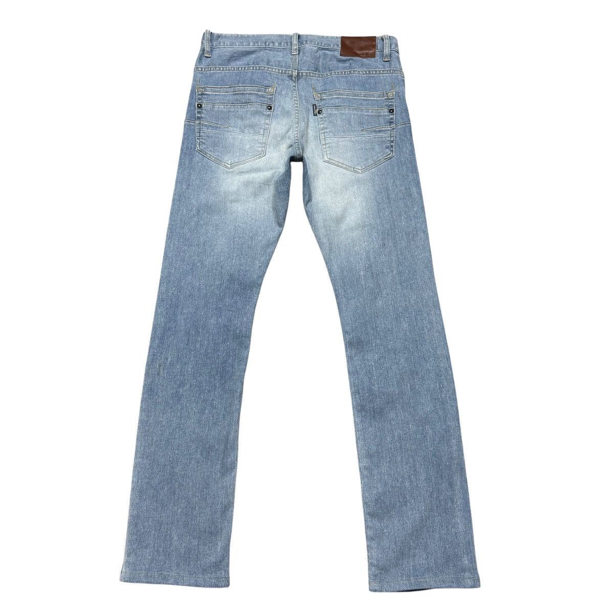 Tornado Mart Tornado Mart Blue Denim Slim Jeans Stretch Size US 30 / EU 46 - 2 Thumbnail