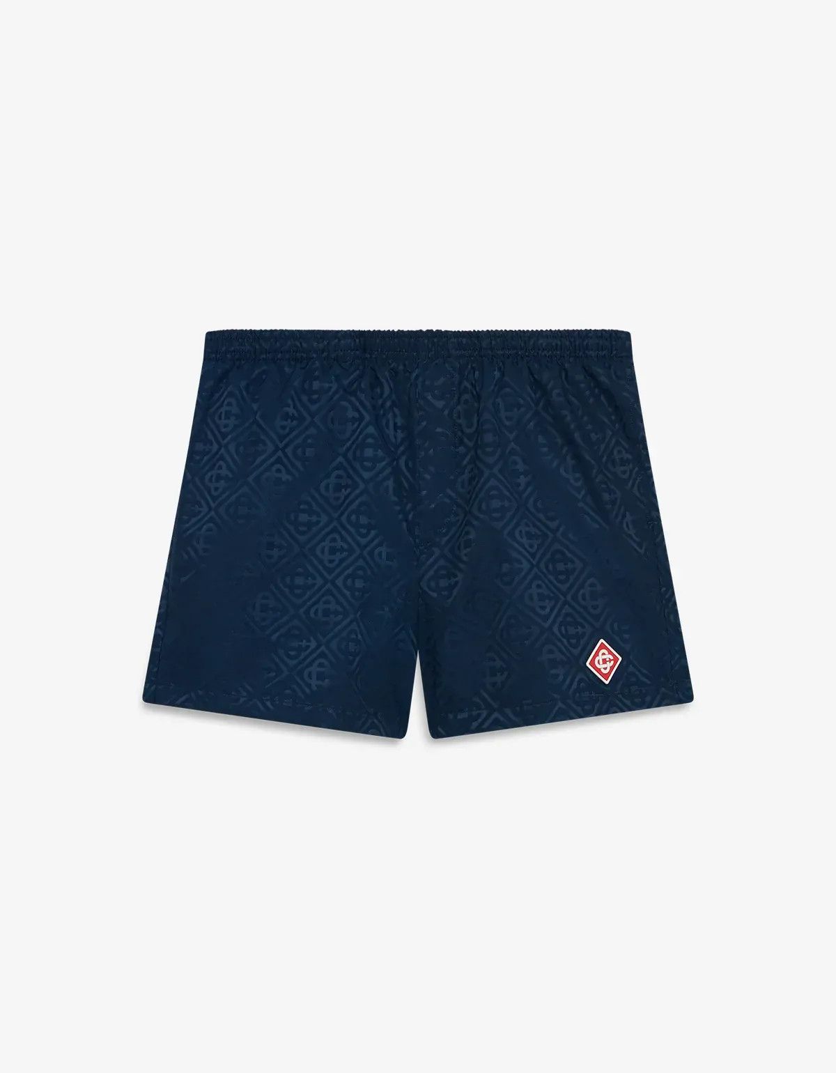 Casablanca Casablanca Blue Monogram Jacquard Swim Shorts Size US 34 / EU 50 - 1 Thumbnail