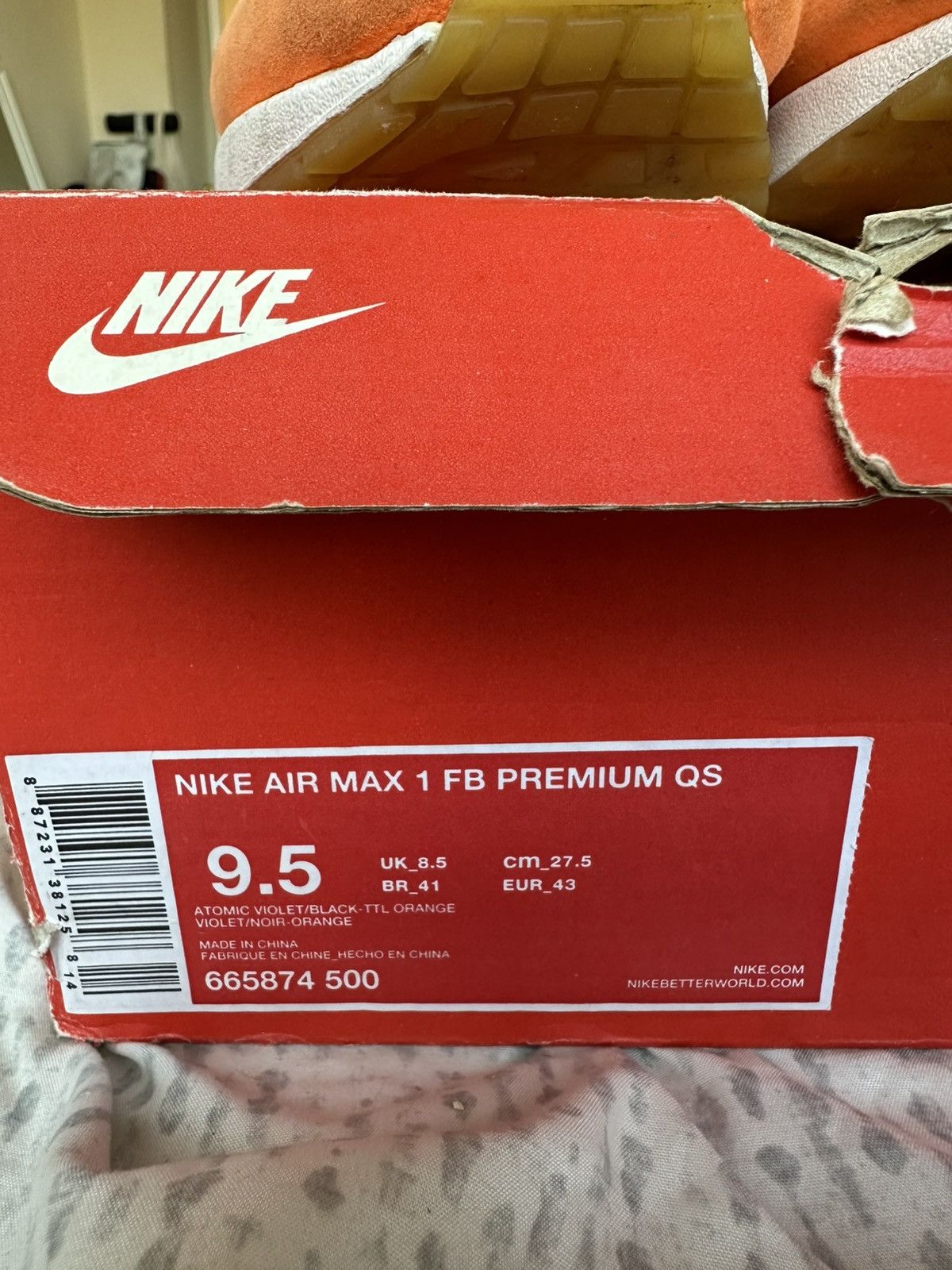 Nike NIKE AIR MAX 90 MERCURIAL Size US 9.5 / EU 42-43 - 3 Thumbnail