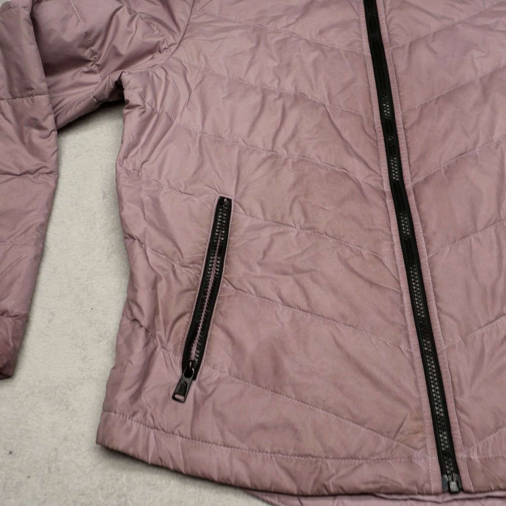 The North Face The North Face Jacket Womens L Pink Full Zip Quilted Puffer Light Mauve Urban Outdoors Casual Travel Ladies Large Pink Venturer Size L / US 10 / IT 46 - 2 Thumbnail