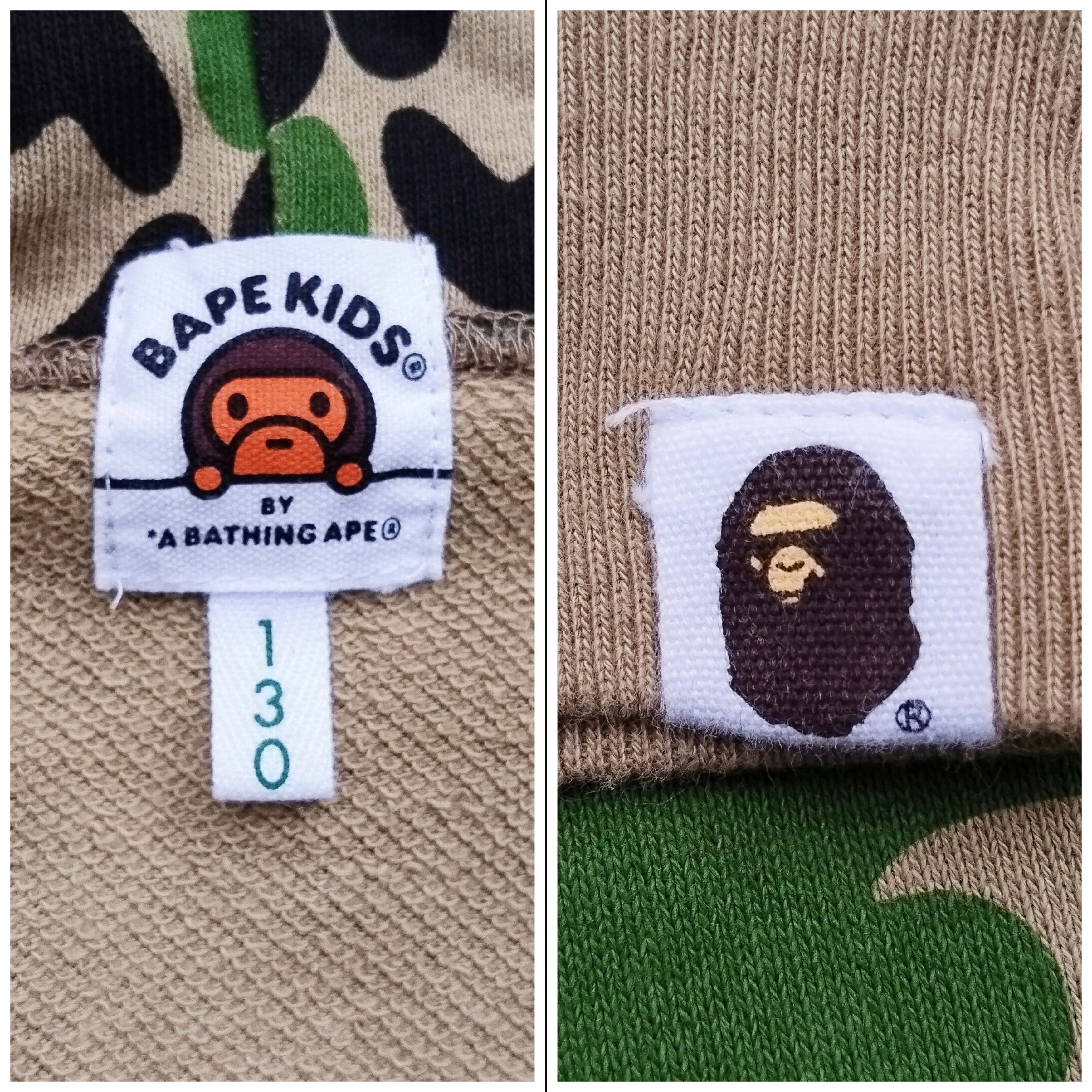 Bape Bape Kids Shark Camo Pullover Hoodie Size ONE SIZE - 7 Thumbnail