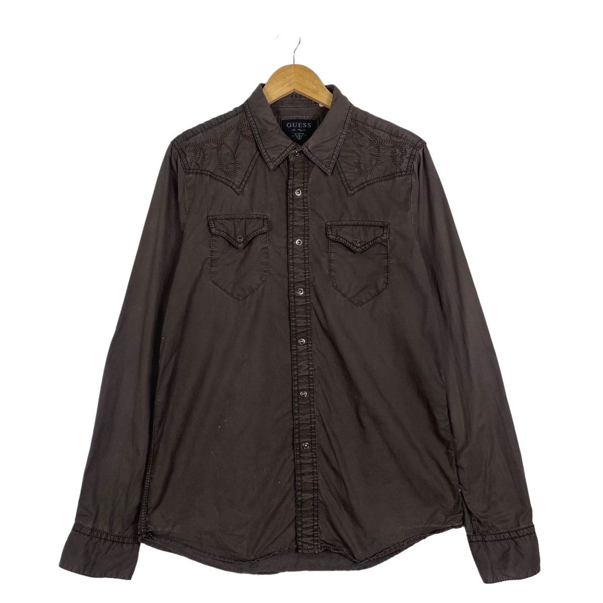 Guess × Japanese Brand Guess western button up shirt Size US M / EU 48-50 / 2 - 1 Thumbnail