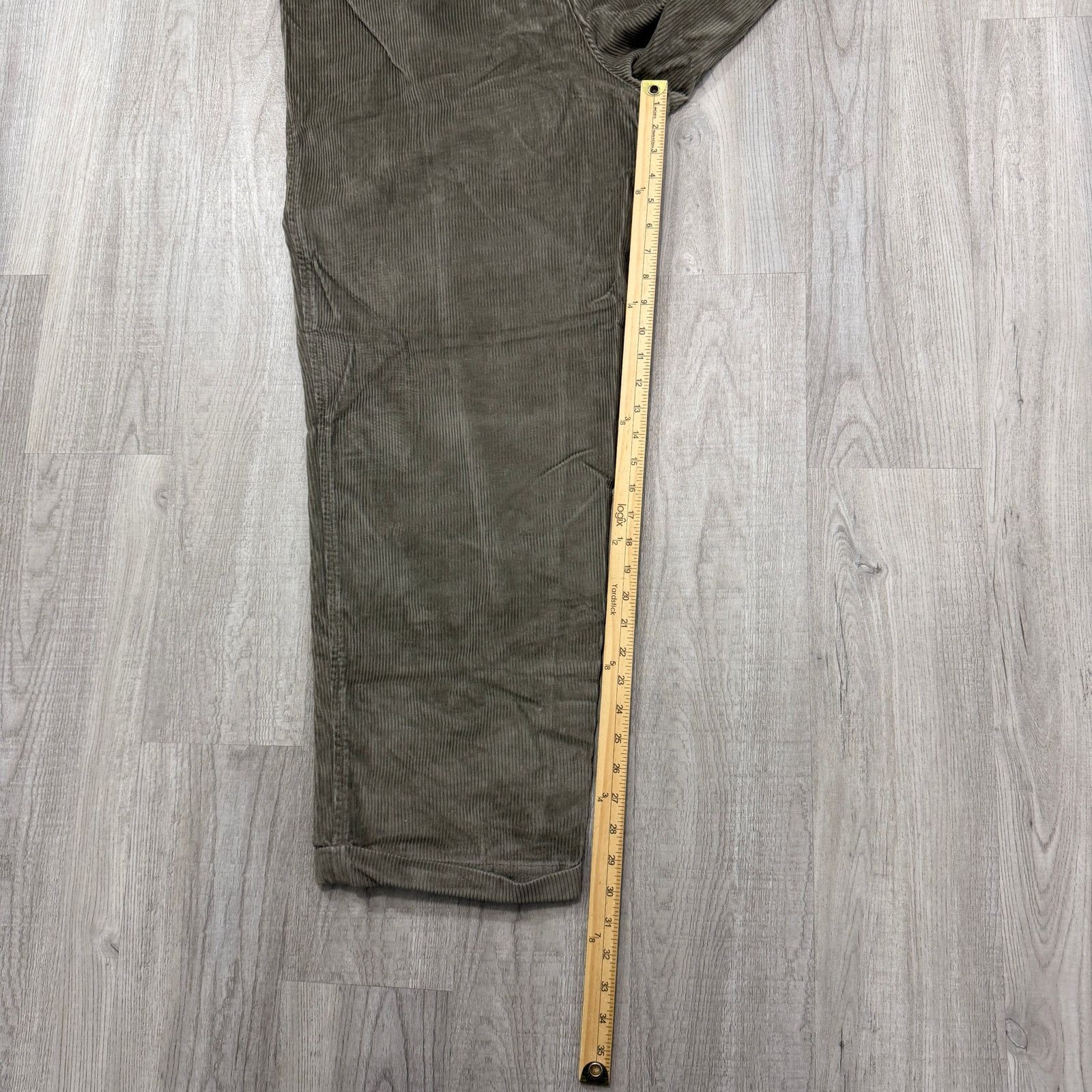 Gap Vintage Gap Easy Fit Corduroy Pants 40x30 Green Preppy Cords Size US 40 / EU 56 - 8 Thumbnail