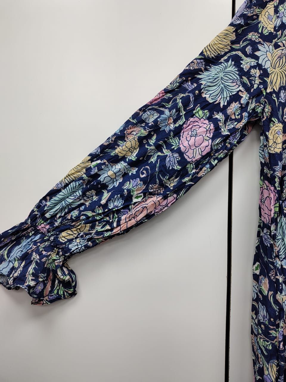 RIXO Rixo Ferne Floral Crepe Midi Dress Size S / US 4 / IT 40 - 7 Thumbnail