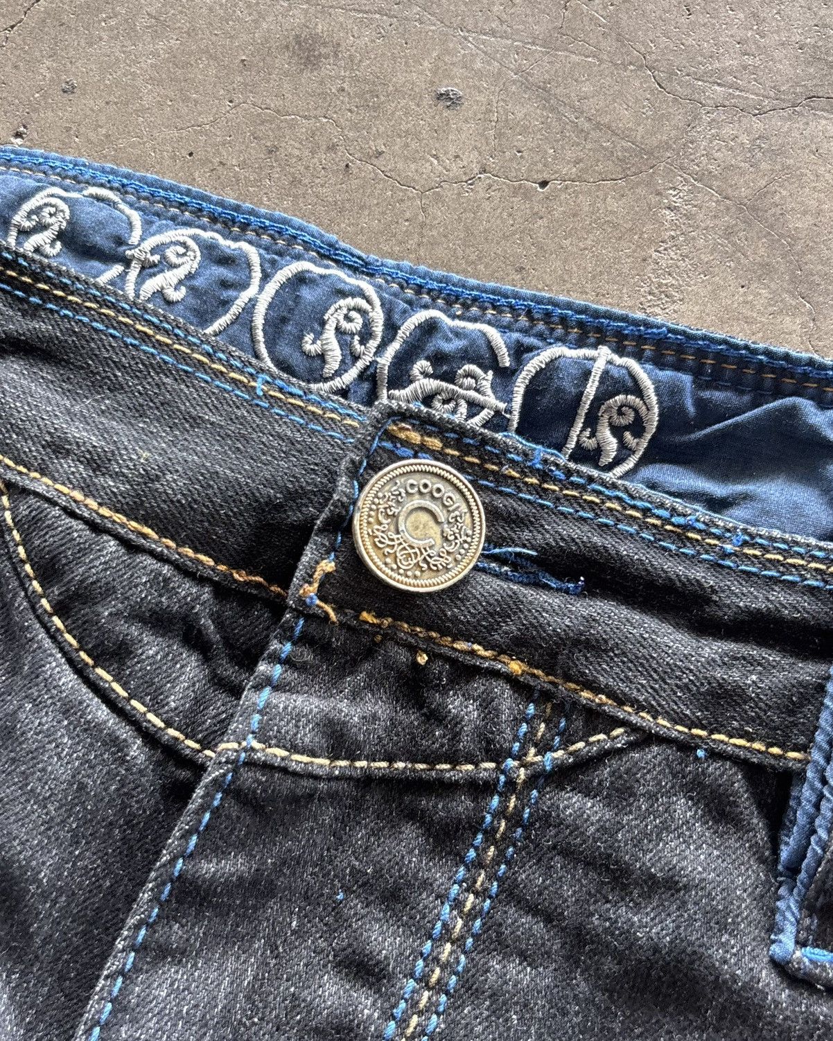 Coogi COOGI Art Baggy Denim Jeans Size US 40 / EU 56 - 4 Thumbnail