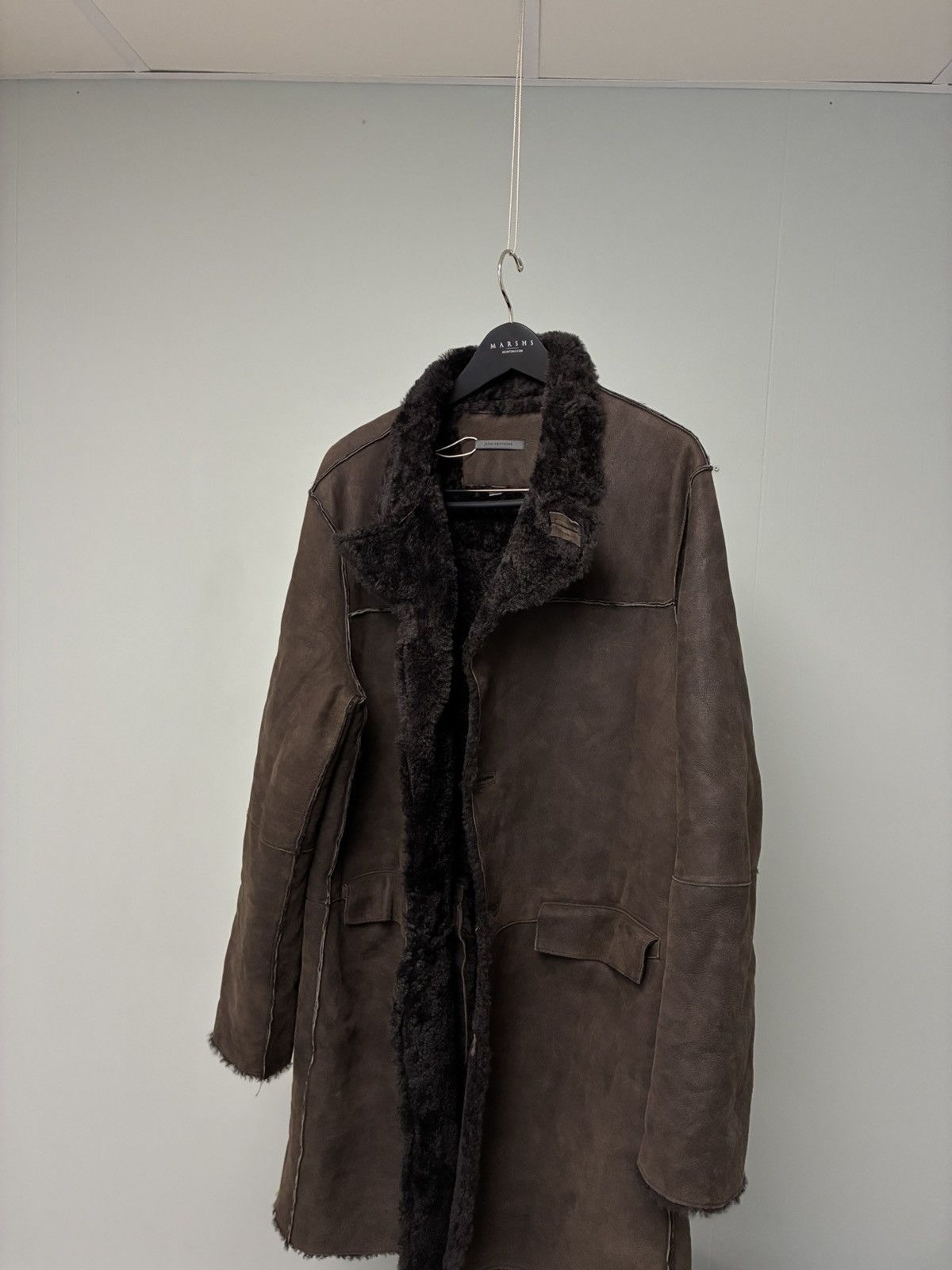 John Varvatos Shearling Coat Size EU 52 USA 42 Size US L / EU 52-54 / 3 - 19 Thumbnail