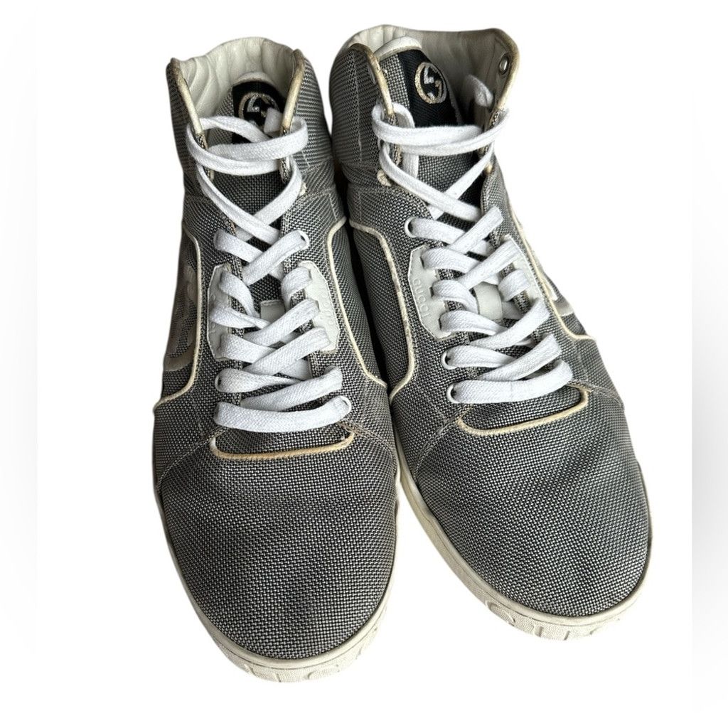 Gucci Gucci Baling Fabric Nappa Moorea Interlocking G sneaker US12 Size US 12 / EU 45 - 3 Thumbnail