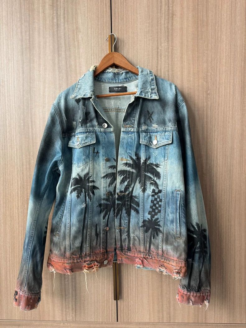 Amiri AmiriCoconut denim jacket 2503-Nextarrow Size US XXL / EU 58 / 5 - 1 Thumbnail