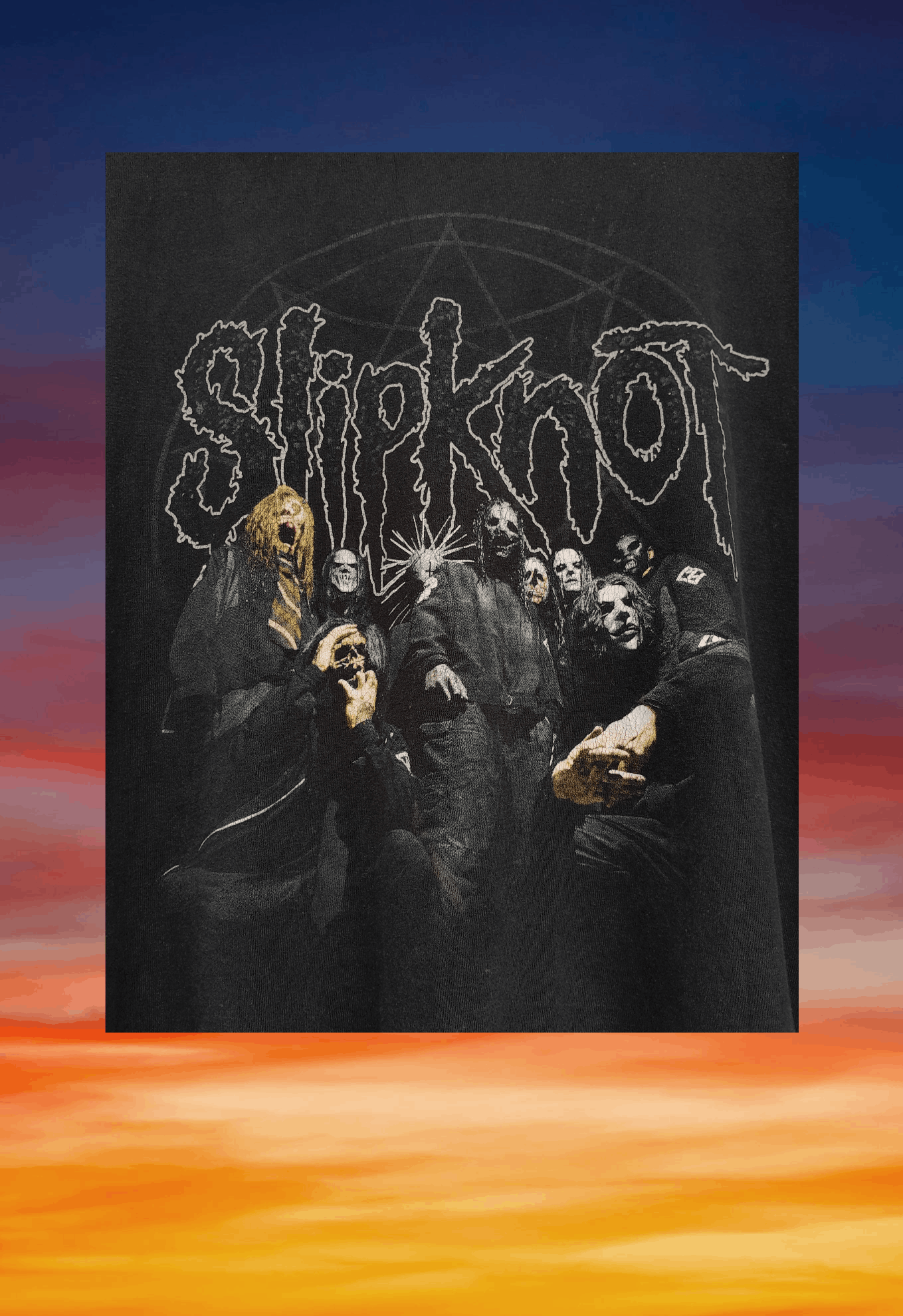 Band Tees Vintage 00s SLIPKNOT t-shirt Size US XXL / EU 58 / 5 - 6 Thumbnail