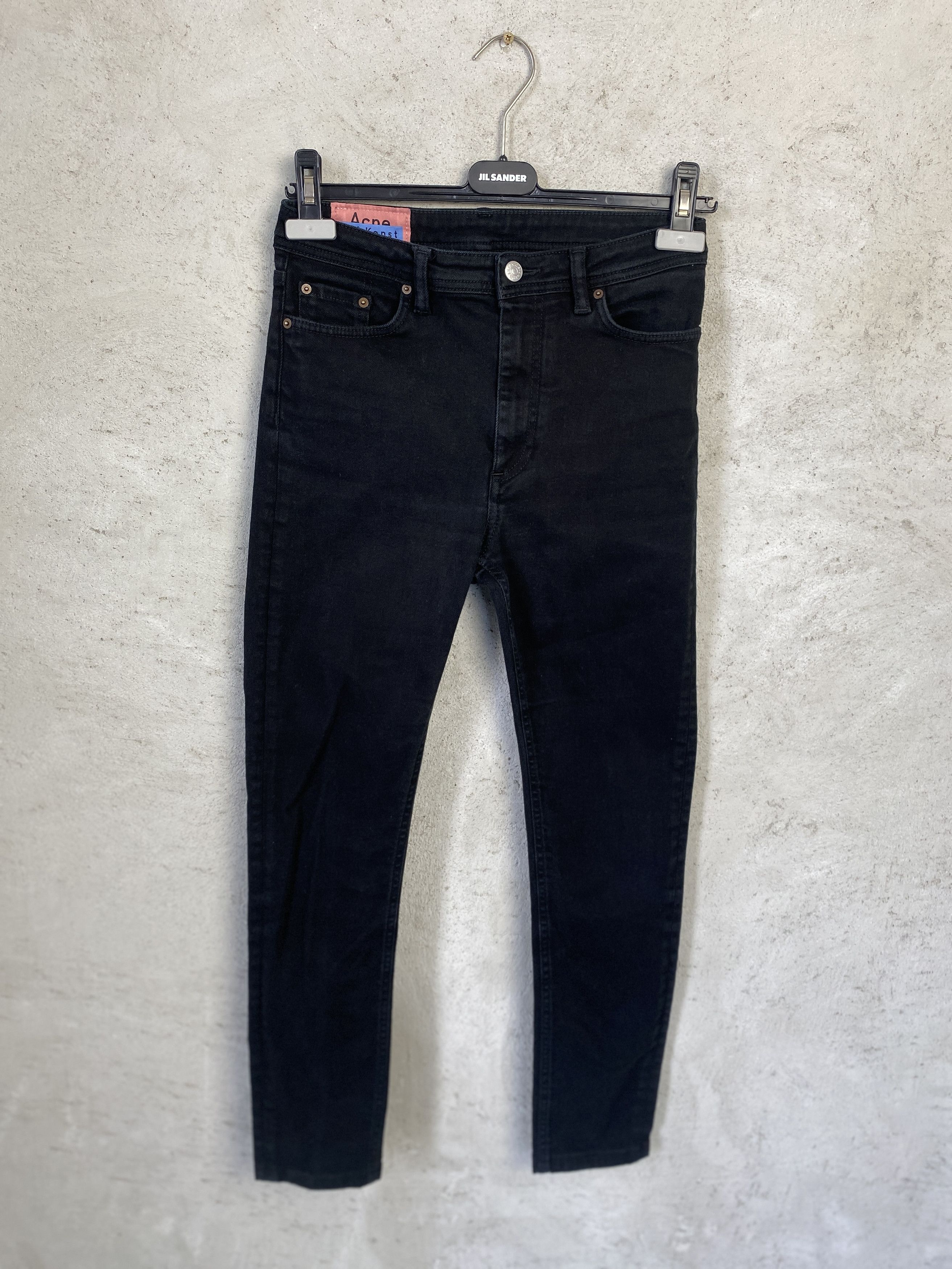 Acne Studios Bla Konst Peg BLK denim skinny jeans pants