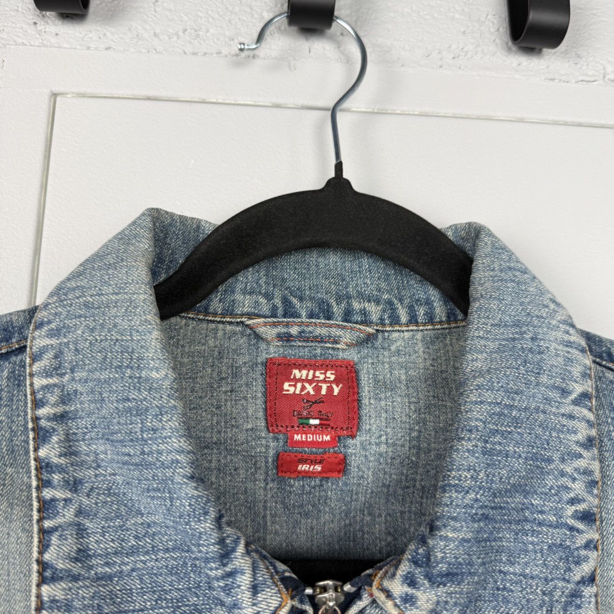 Miss Sixty Vintage Miss Sixty Avant Garde Jeans Jacket Y2K Size M / US 6-8 / IT 42-44 - 4 Thumbnail