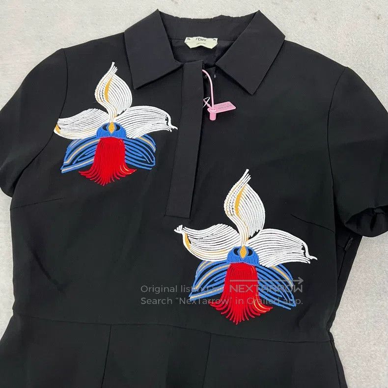 Fendi Fendi Showpiece Dress Size S / US 4 / IT 40 - 5 Thumbnail