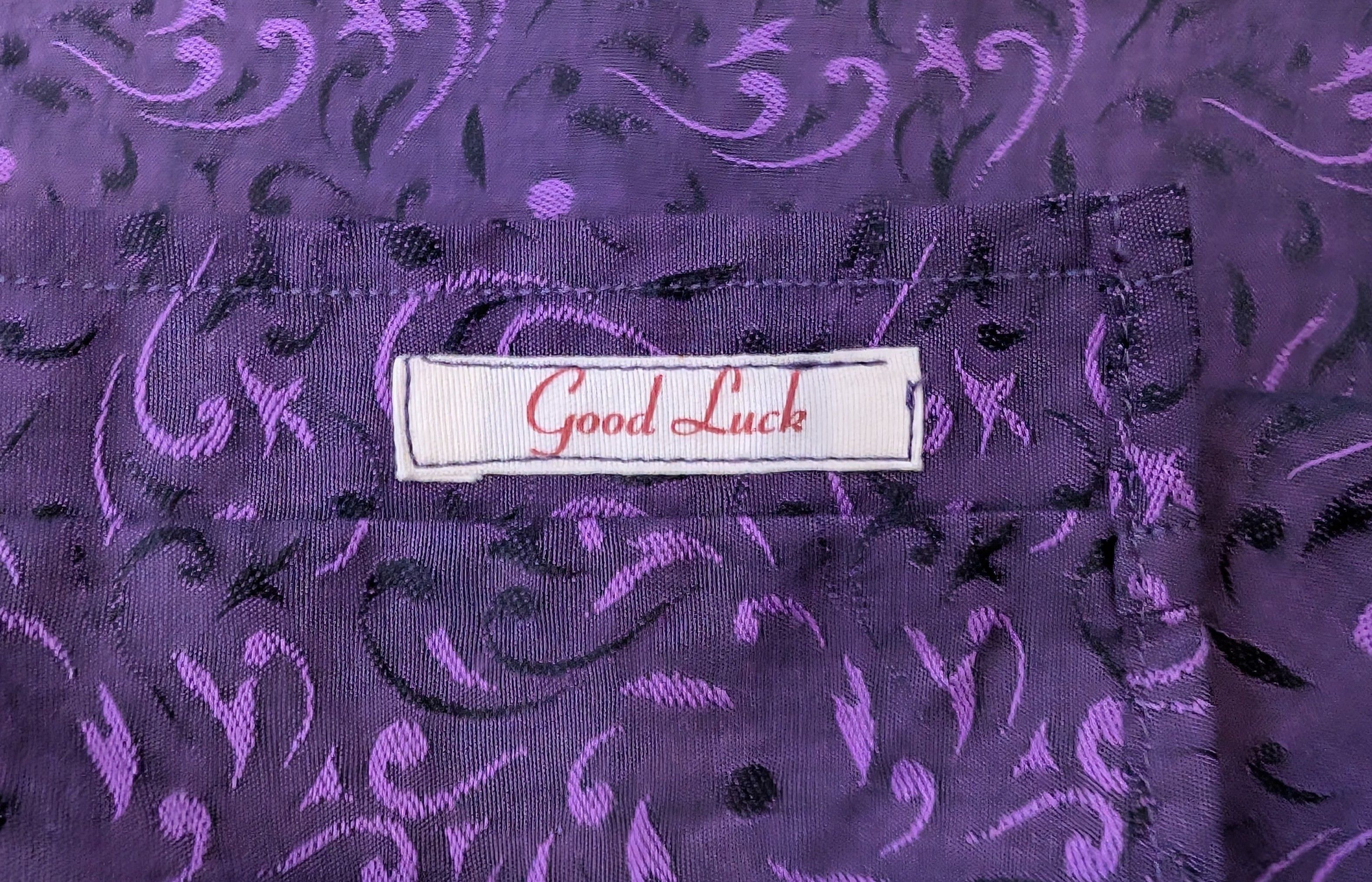 Paul Smith Paul Smith Purple Swirl Pattern Dress Shirt Size 16.5 / 42 Size US L / EU 52-54 / 3 - 5 Thumbnail