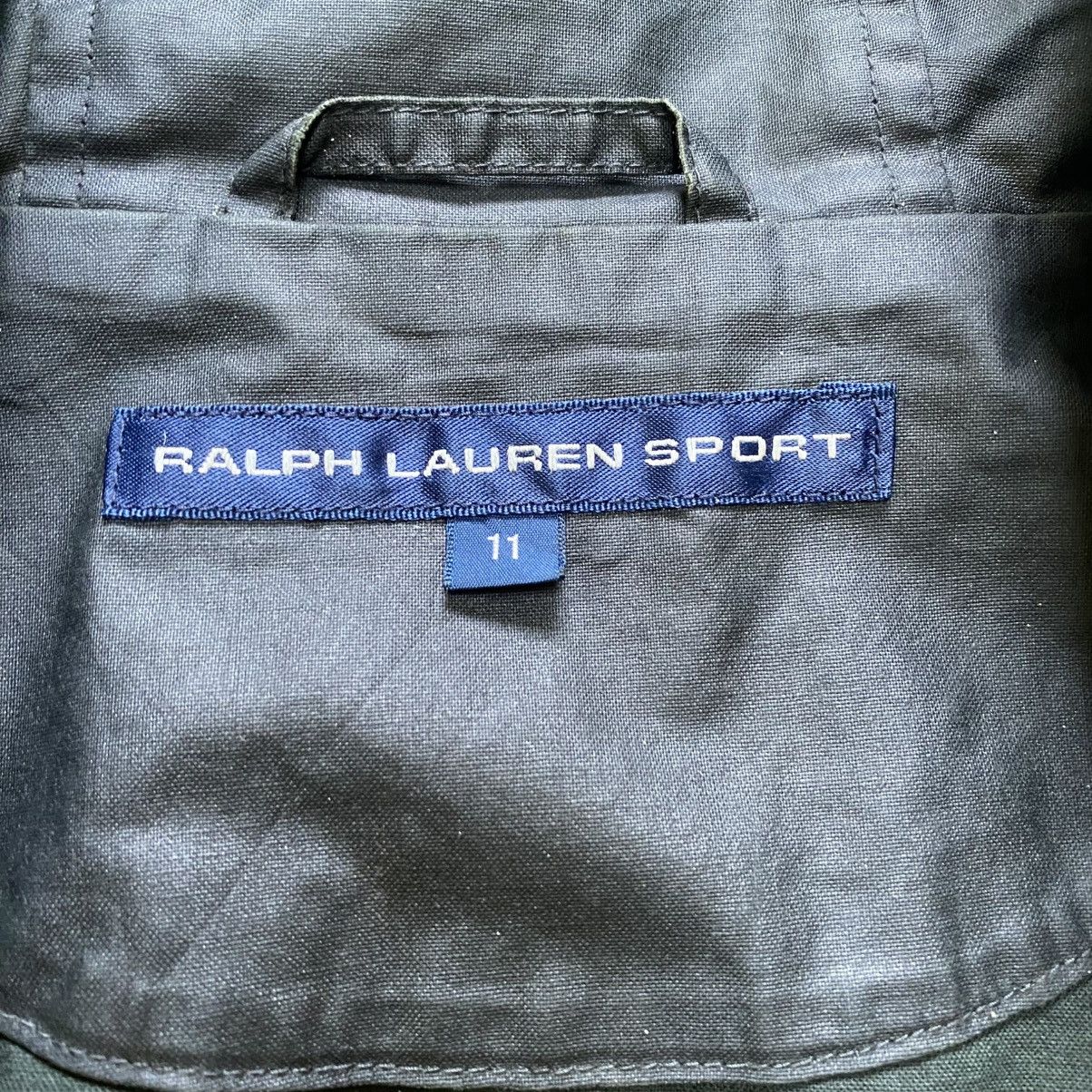 Ralph Lauren × Ralph Lauren Sport × Vintage 💥 RALPH LAUREN SPORT WAXED HOODIE JACKET Size US S / EU 44-46 / 1 - 7 Thumbnail