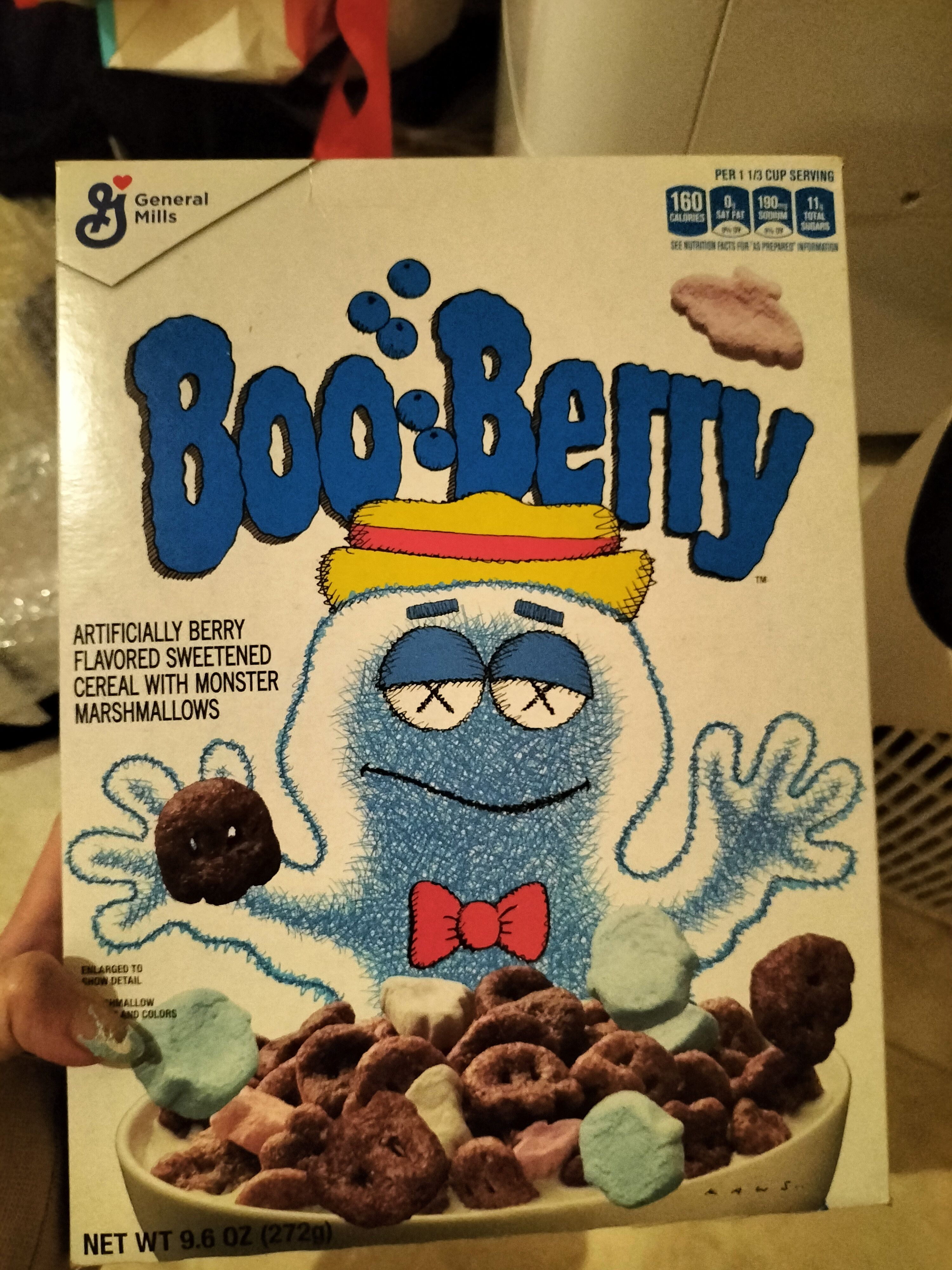 Kaws KAWS BOOBERRY CEREAL | Grailed