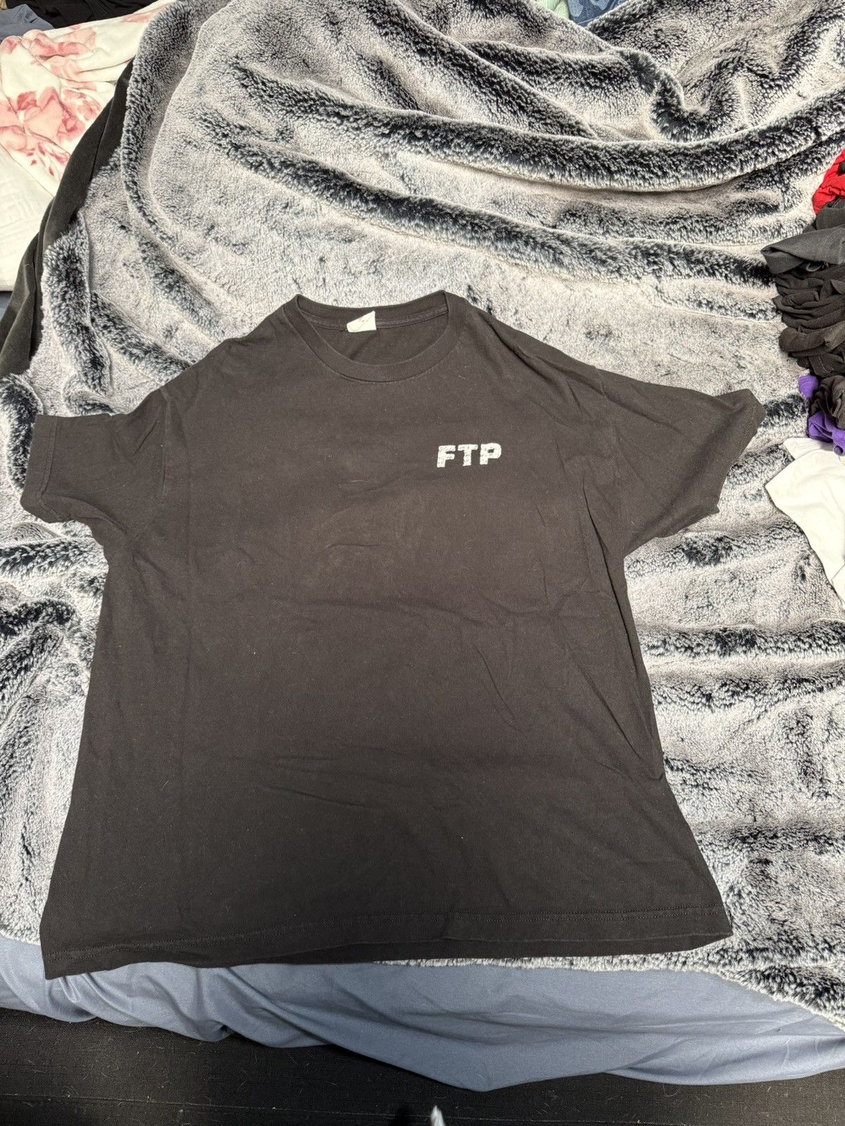 Fuck The Population Ftp scribble tee Size US XL / EU 56 / 4 - 1 Thumbnail