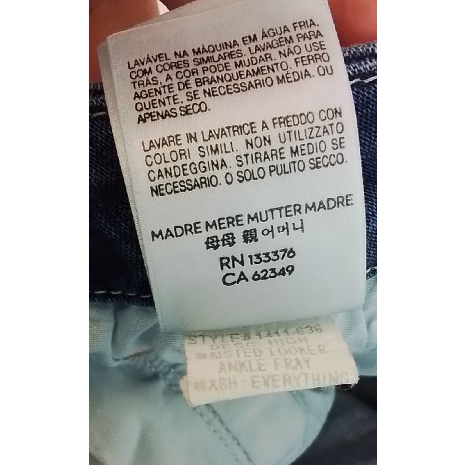 MOTHER Mother Jeans Women's 27" High Waisted Med. Wash Looker Ankle Size 27" / US 4 / IT 40 - 11 Thumbnail