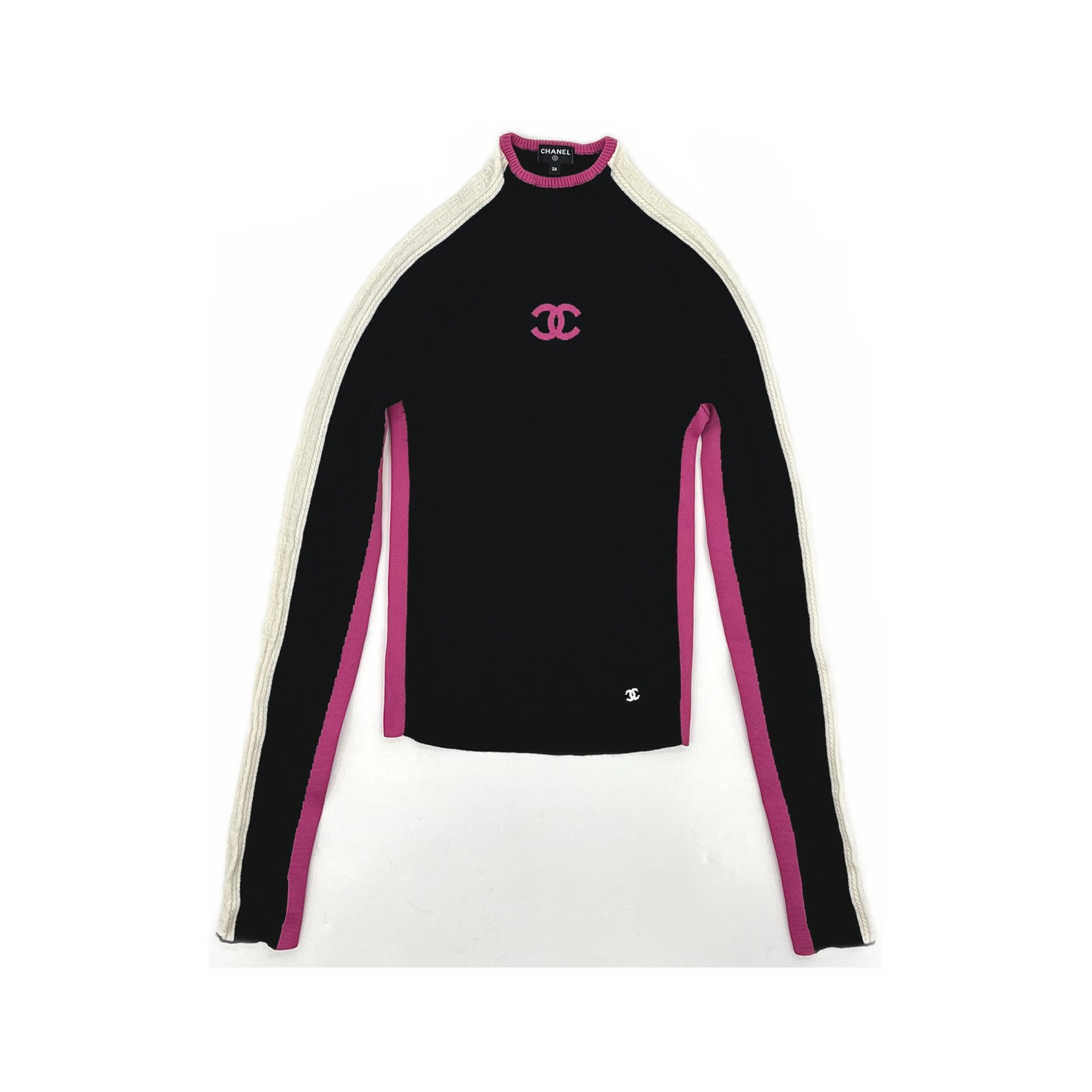 Chanel Chanel CC Logo Knit Sweater Size 36 Size XS / US 0-2 / IT 36-38 - 1 Thumbnail