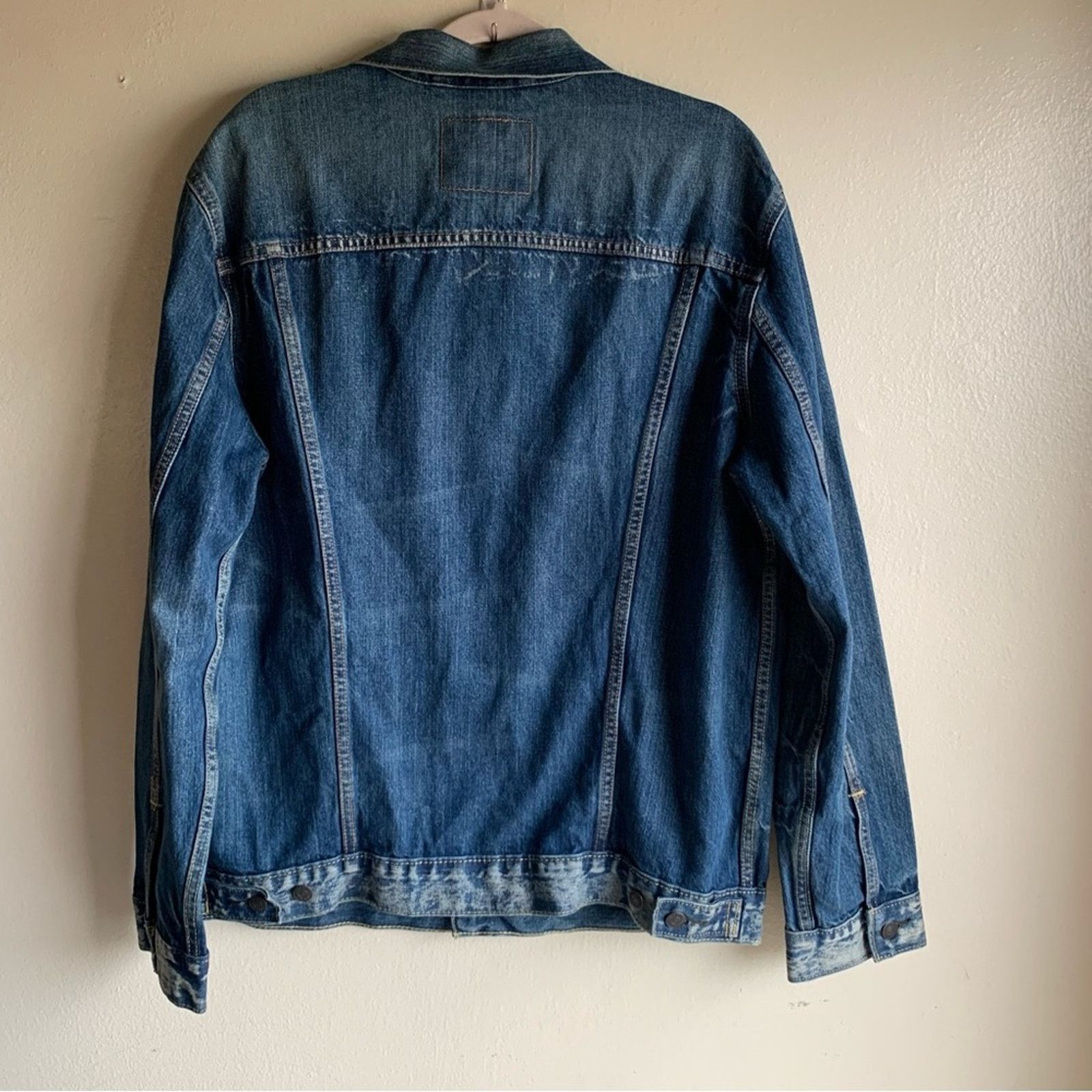 Levi's Levi Strauss 72334 Men’s Blue Denim Trucker Jacket Size XL Size US XL / EU 56 / 4 - 11 Thumbnail