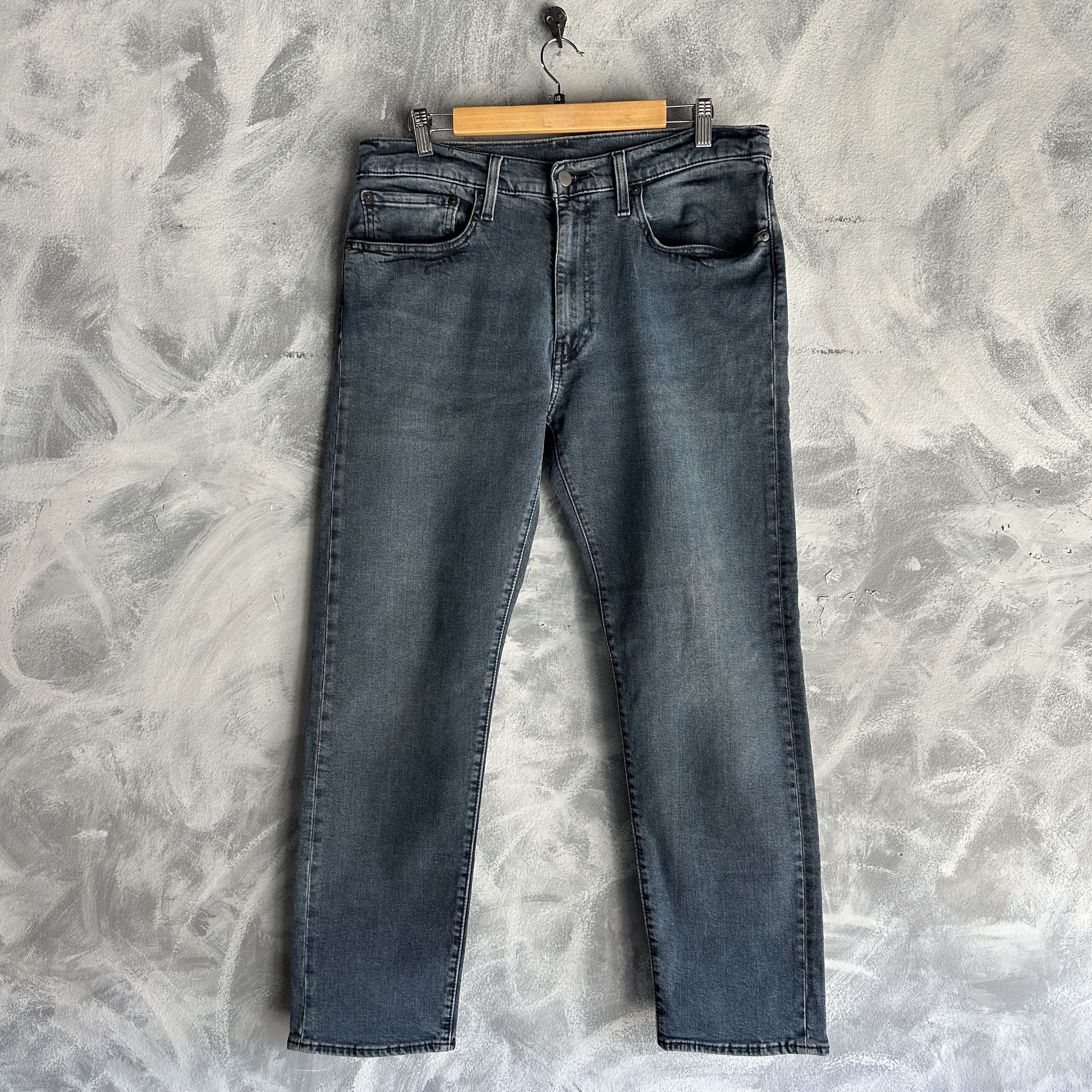 Levi's Levi's 502 Premium Jeans Taper Fit Stretch Denim Big E Size US 34 / EU 50 - 1 Thumbnail