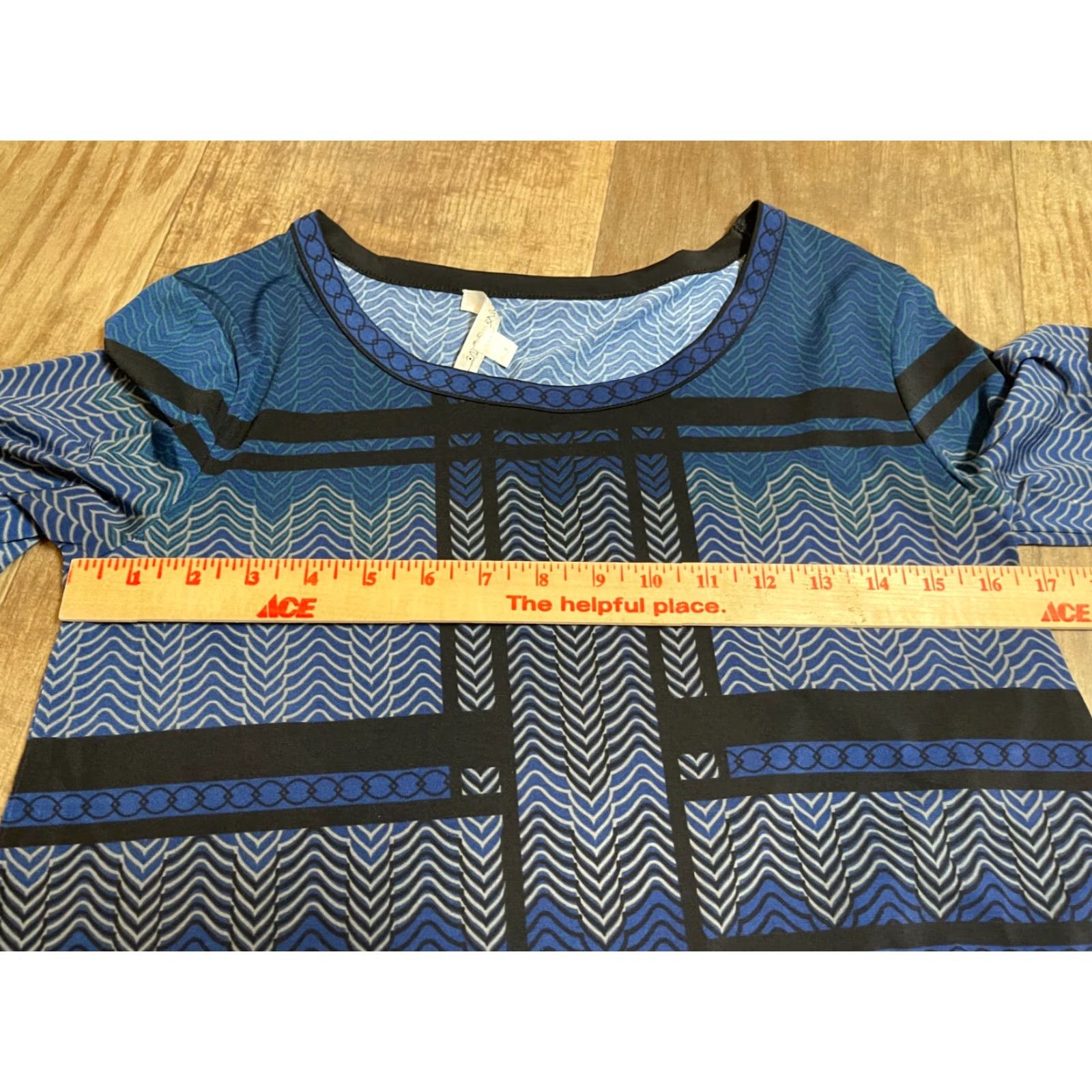 Vintage Max Studio Blouse Womens Small S Blue Top Size S / US 4 / IT 40 - 3 Thumbnail