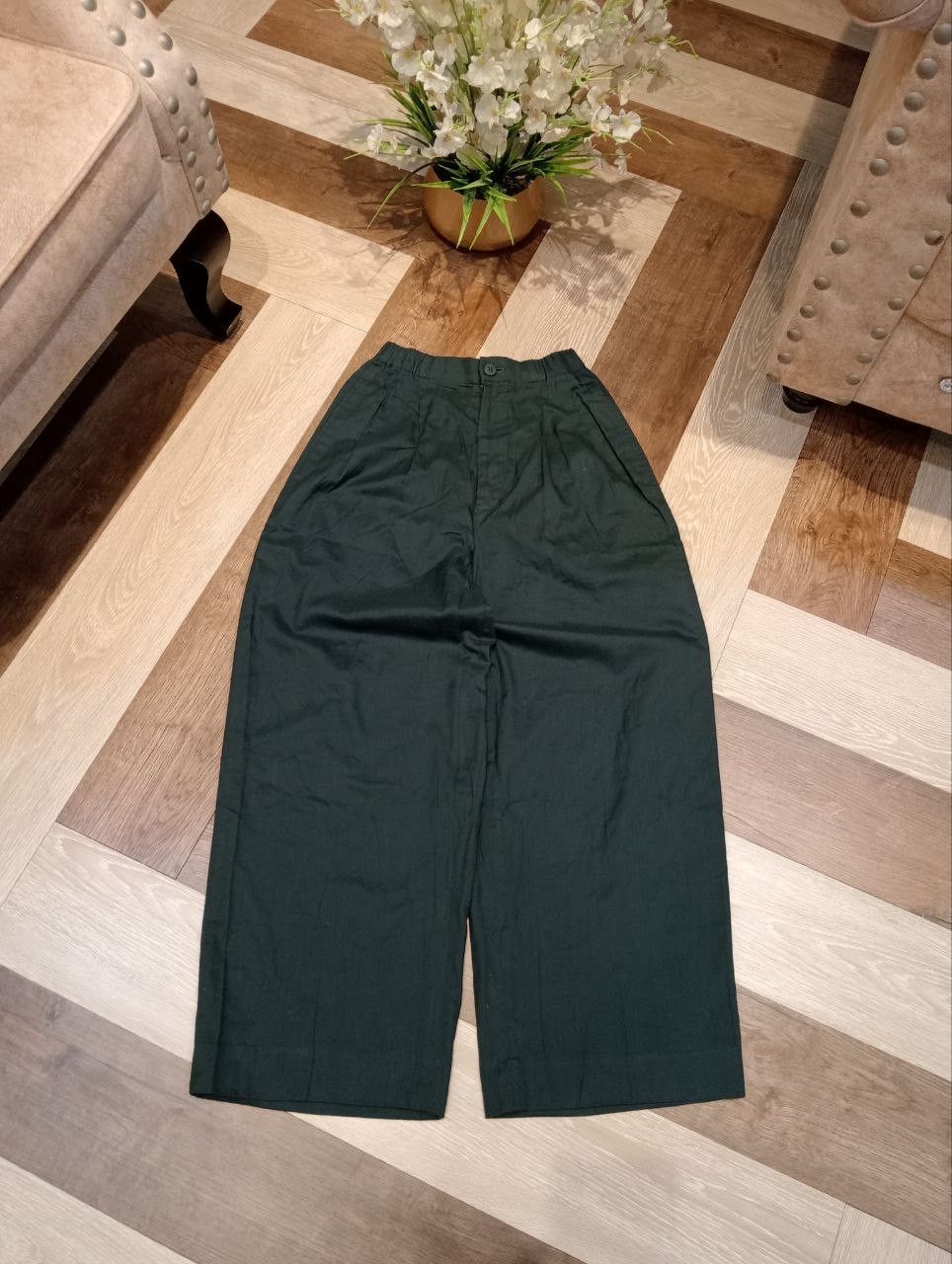 Issey Miyake VINTAGE ISSEY MIYAKE COTTON BAGGY PANTS Size US 26 / EU 42 - 1 Thumbnail