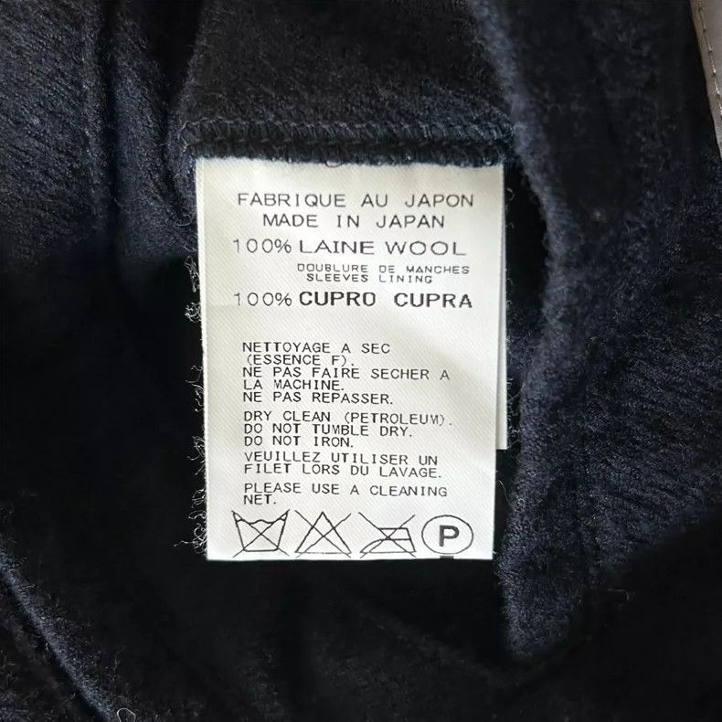 Yohji Yamamoto Yohji Yamamoto Yohji Yamamoto Wool Suit Jacket 14AW Size US S / EU 44-46 / 1 - 4 Thumbnail