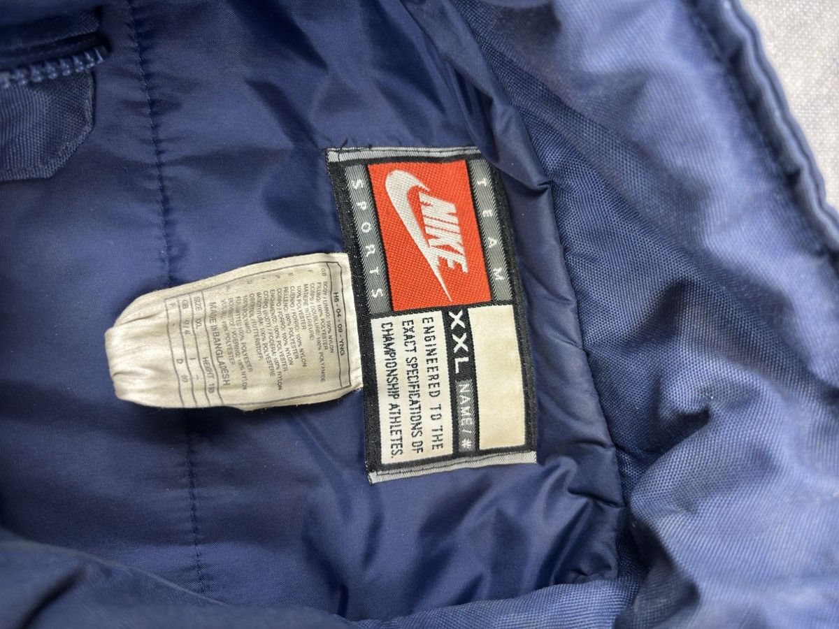 Nike × Vintage Vintage 90s Nike University of North Carolina UNC Jacket Size US XXL / EU 58 / 5 - 4 Thumbnail