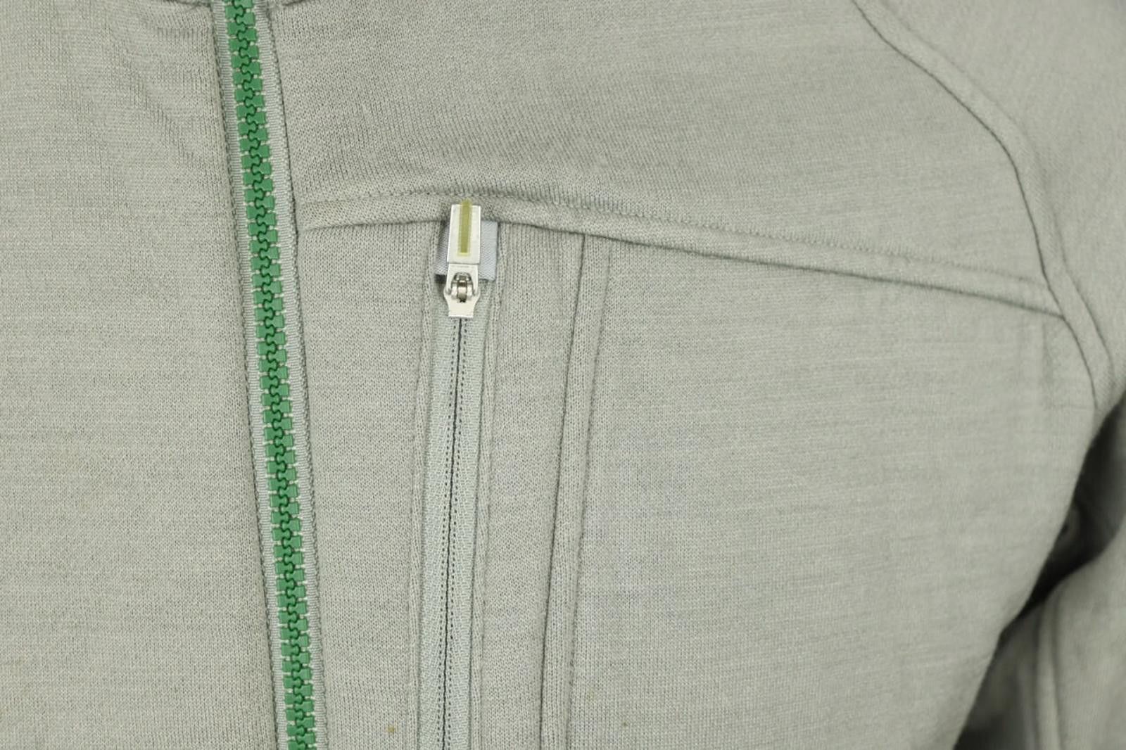 Icebreaker Icebreaker Gray Merino Wool Fleece Track Jacket Size M Size US M / EU 48-50 / 2 - 3 Thumbnail
